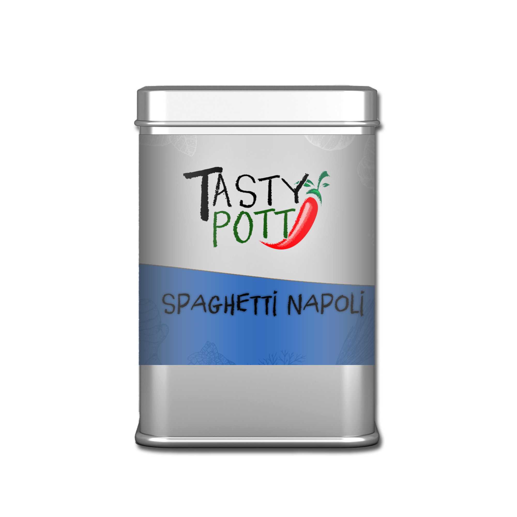 Tasty Pott Spaghetti Napoli Gewürzmischung 70g Dose