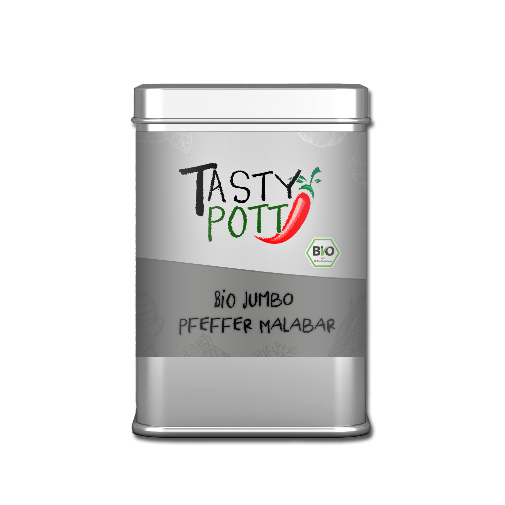 Tasty Pott Bio Jumbo Malabar Pfeffer 70g Tasty Pott Bio Jumbo Malabar Pfeffer 70g