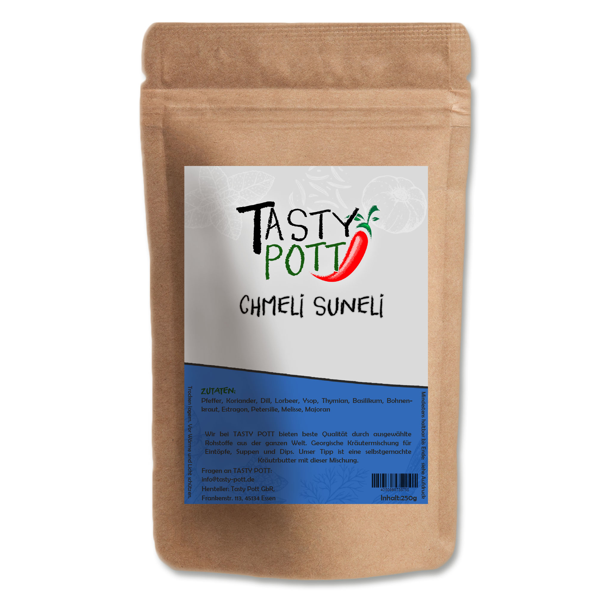 Tasty Pott Chmeli Suneli 30g Beutel Tasty Pott Chmeli Suneli 30g Beutel