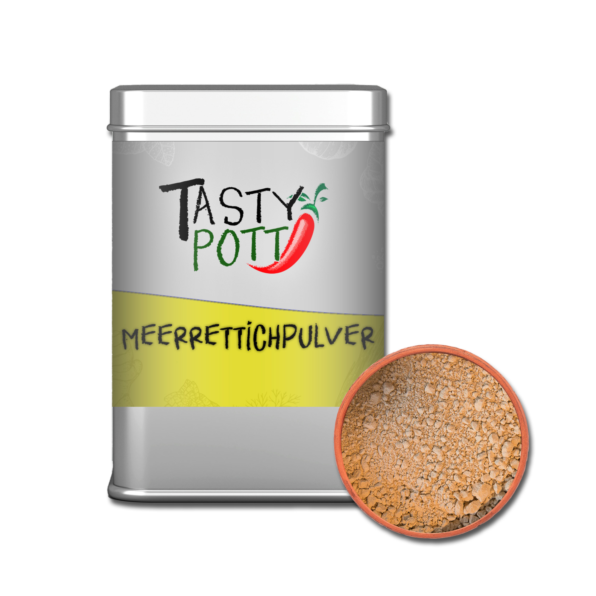 Tasty Pott Meerrettichpulver 70g Dose