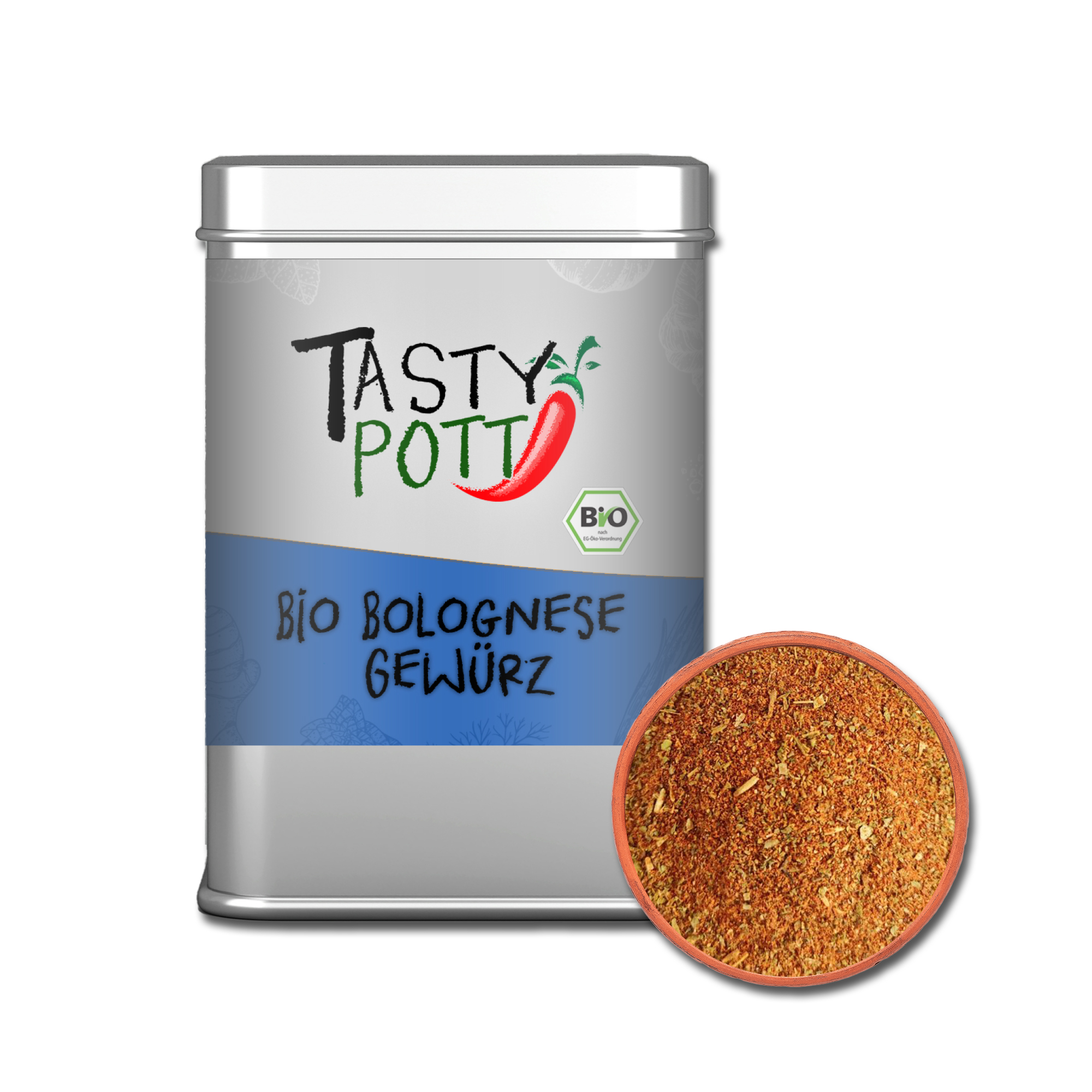Tasty Pott Bio Bolognese Gewürz 80g Gewürzmischungen