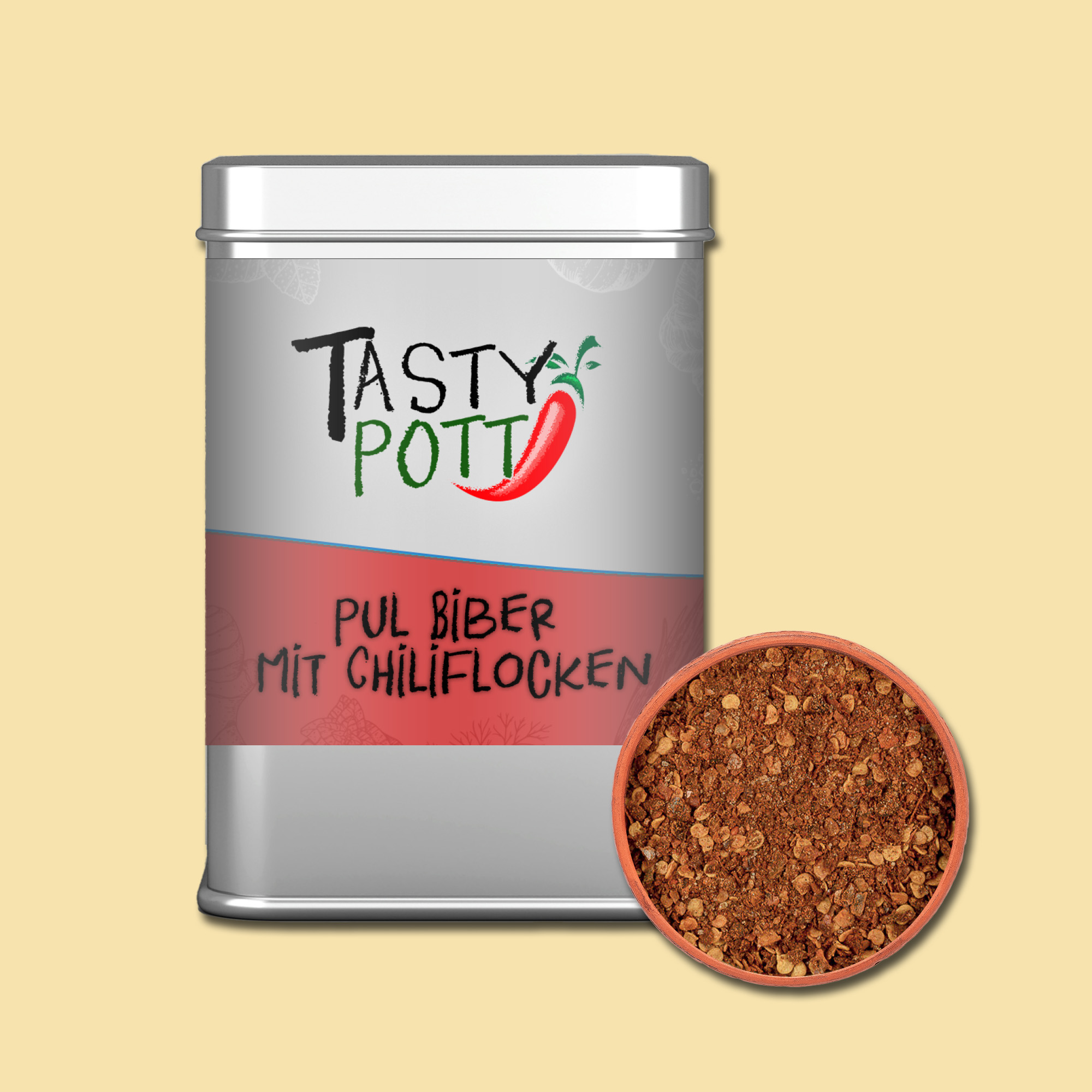 Tasty Pott Pul Biber - mit Chiliflocken 50g Dose