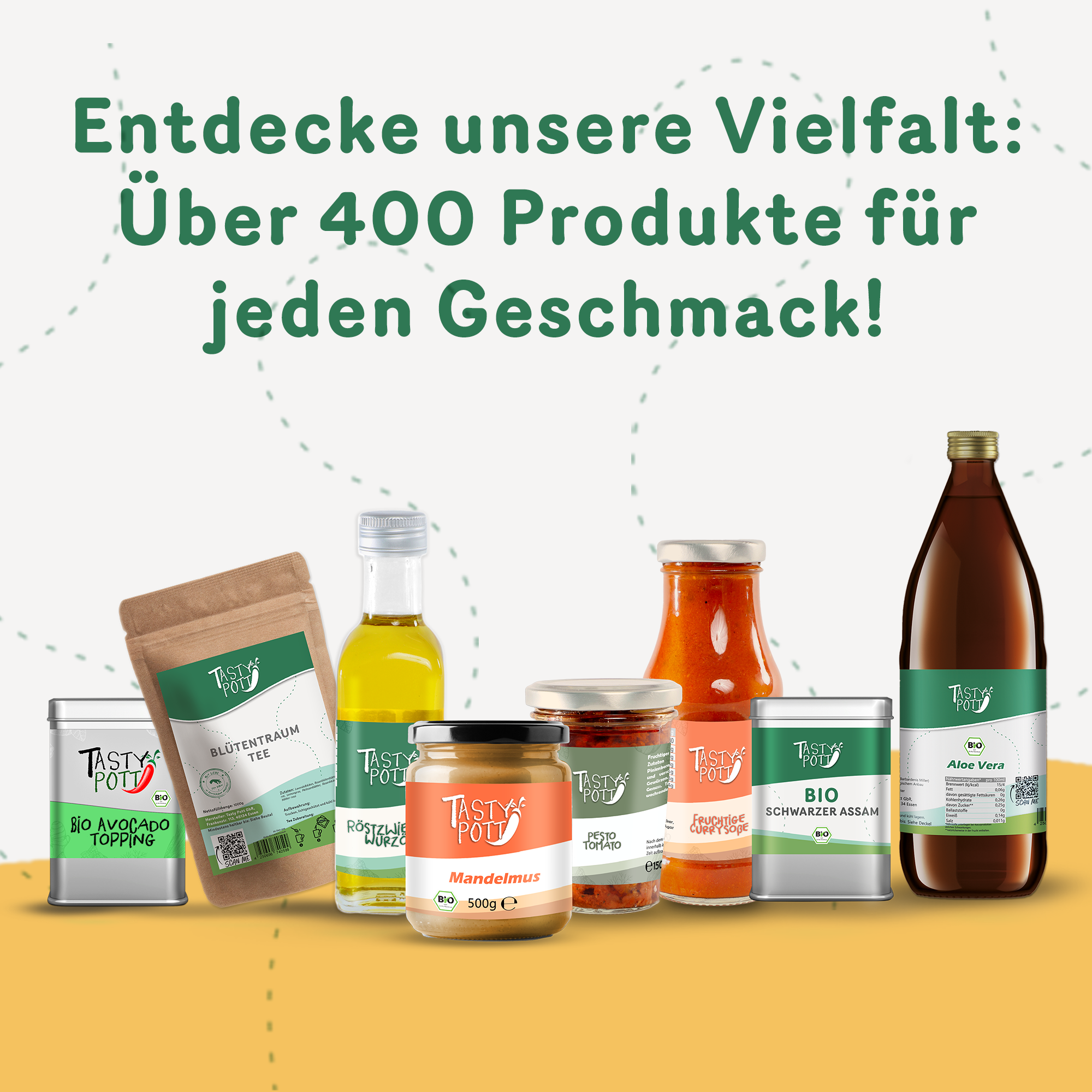 Tasty Pott Bio Bohnen schwarz 1Kg