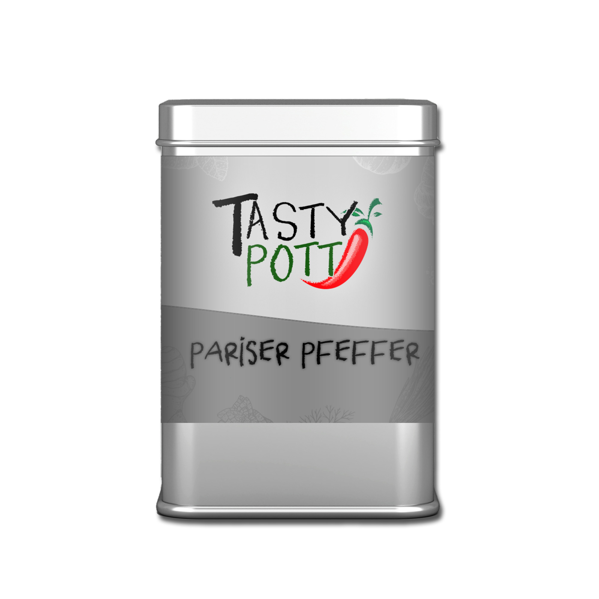 Tasty Pott Pariser Pfeffer Mix 70g Dose