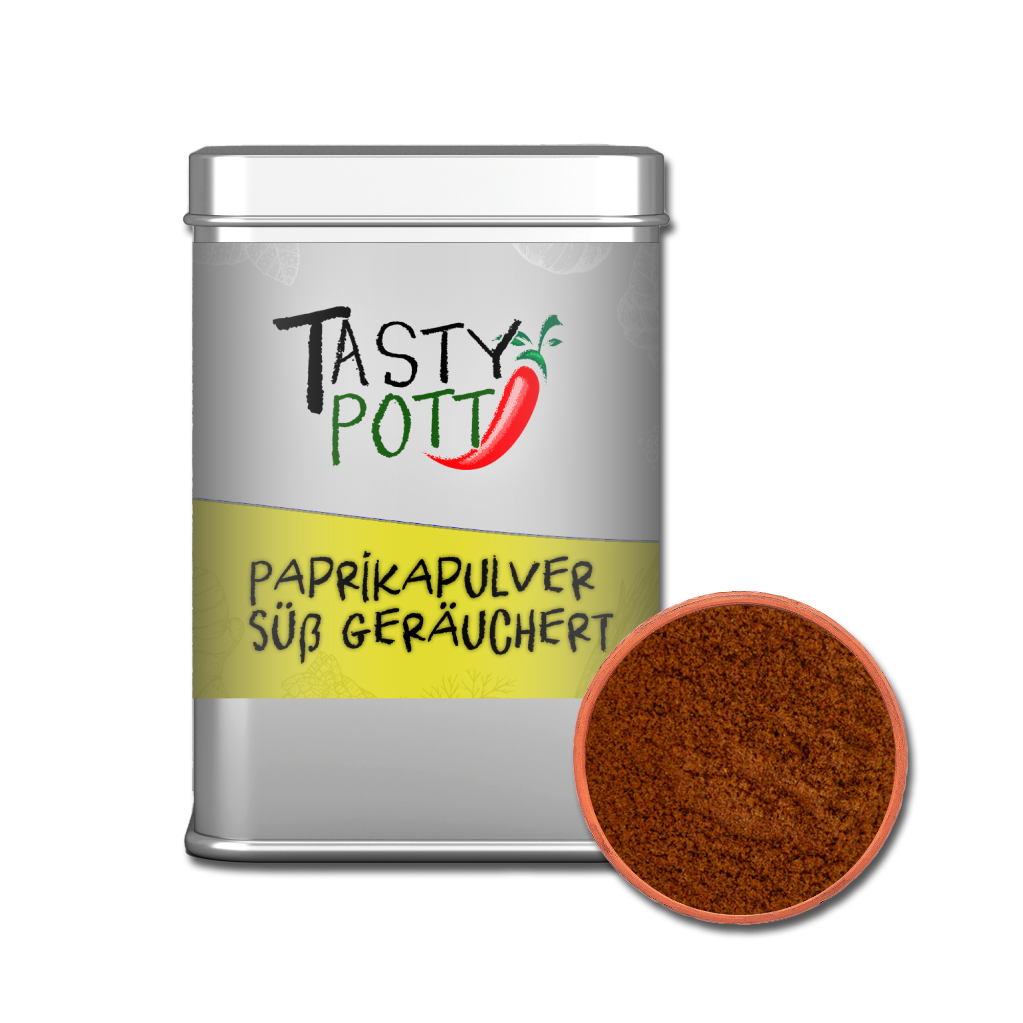 Paprika Pulver geräuchert - 100g Dose von Tasty Pott 