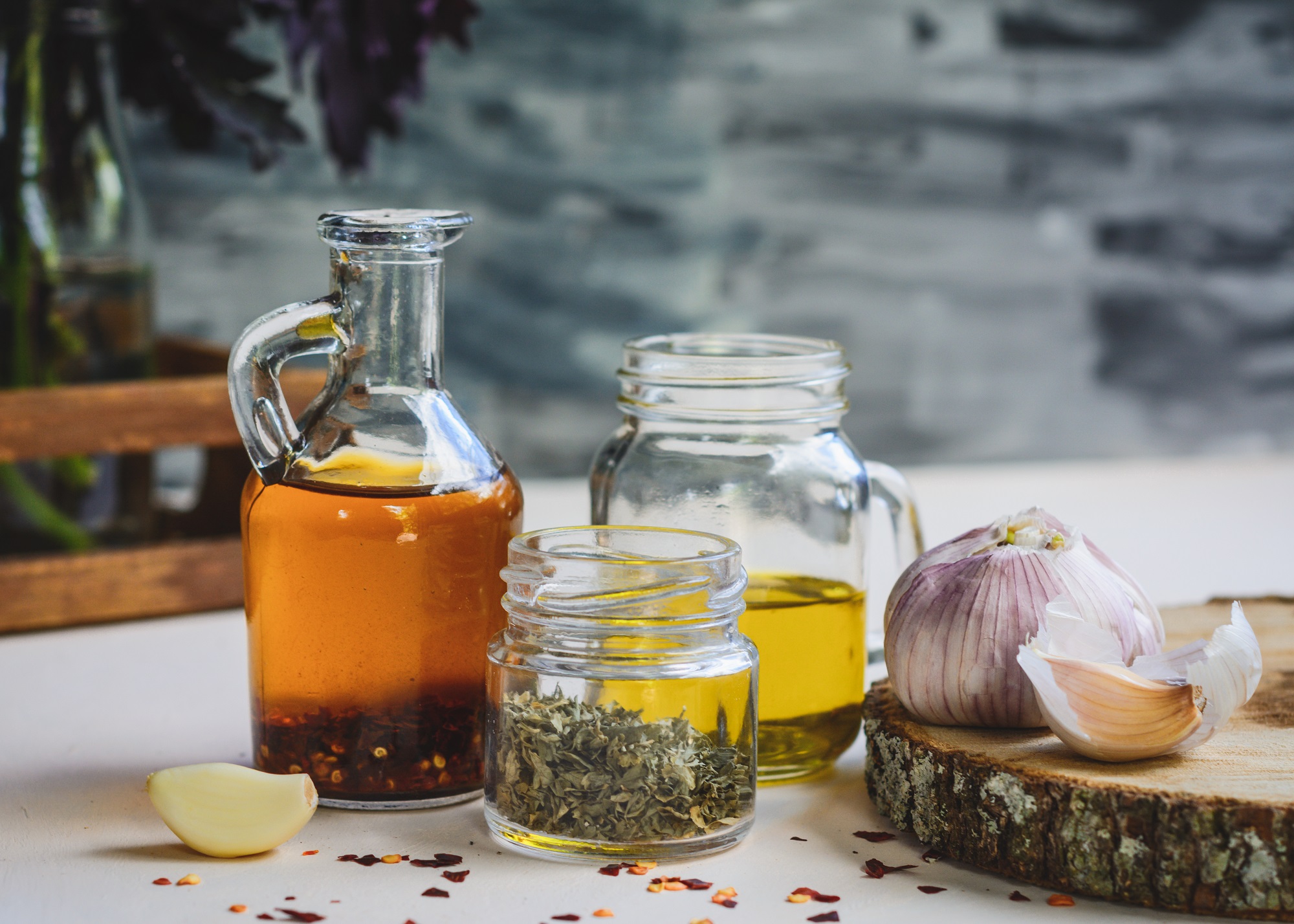Traubenkernöl – Würzöl mit Bärlauch verfeinert – 100ml Flasche von Tasty Pott