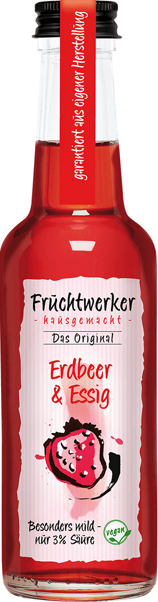 Fruchtwerker Erdbeer & Essig 250ml Fruchtwerker Erdbeer & Essig 250ml