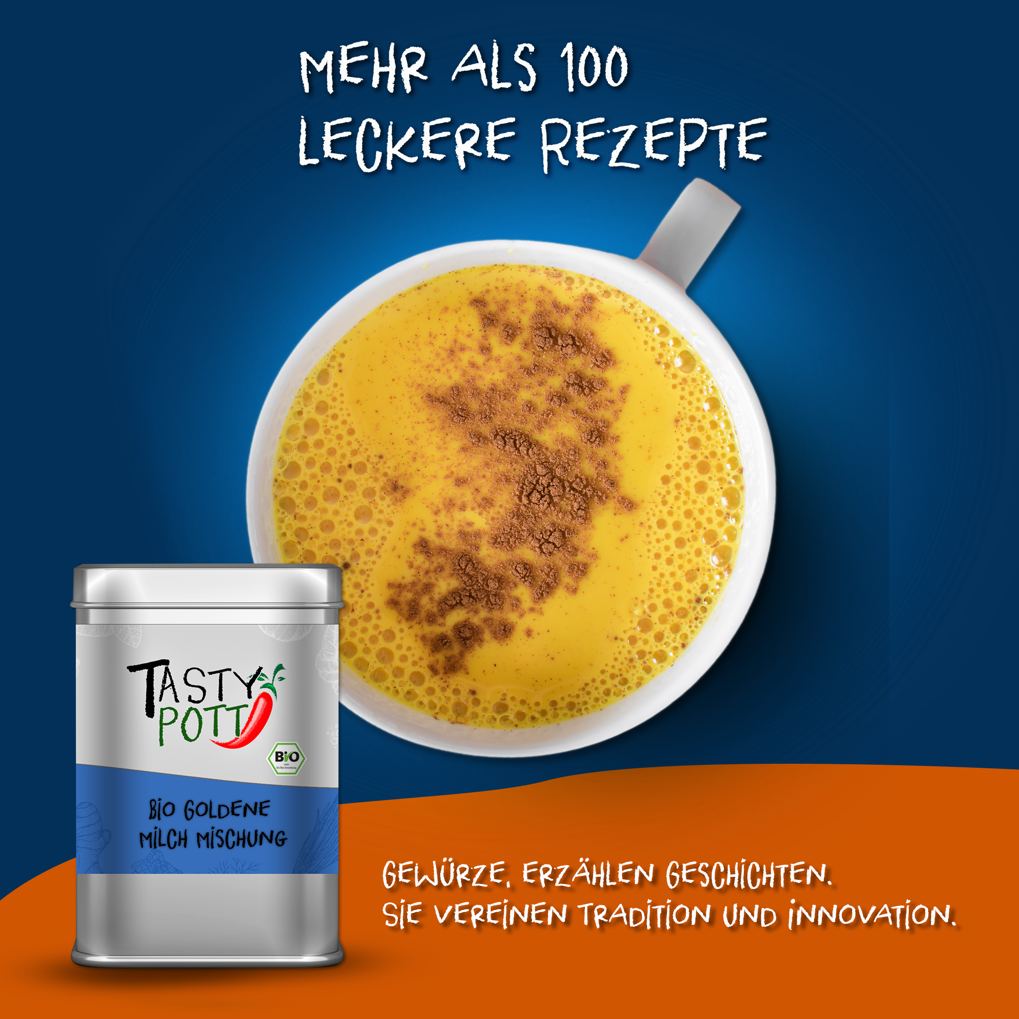 Bio Goldene Milch Gewürzmischung