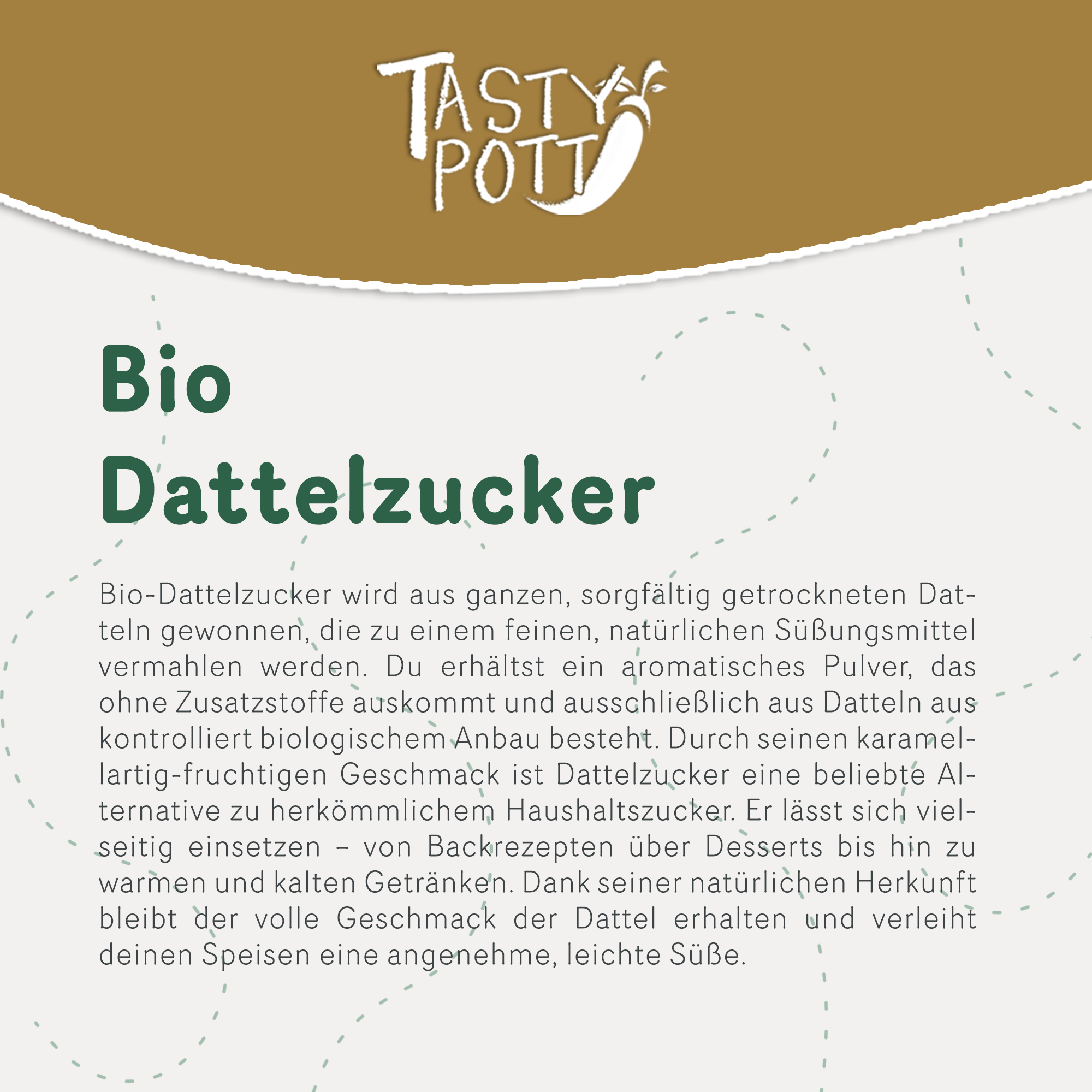 Bio Dattelzucker 1kg