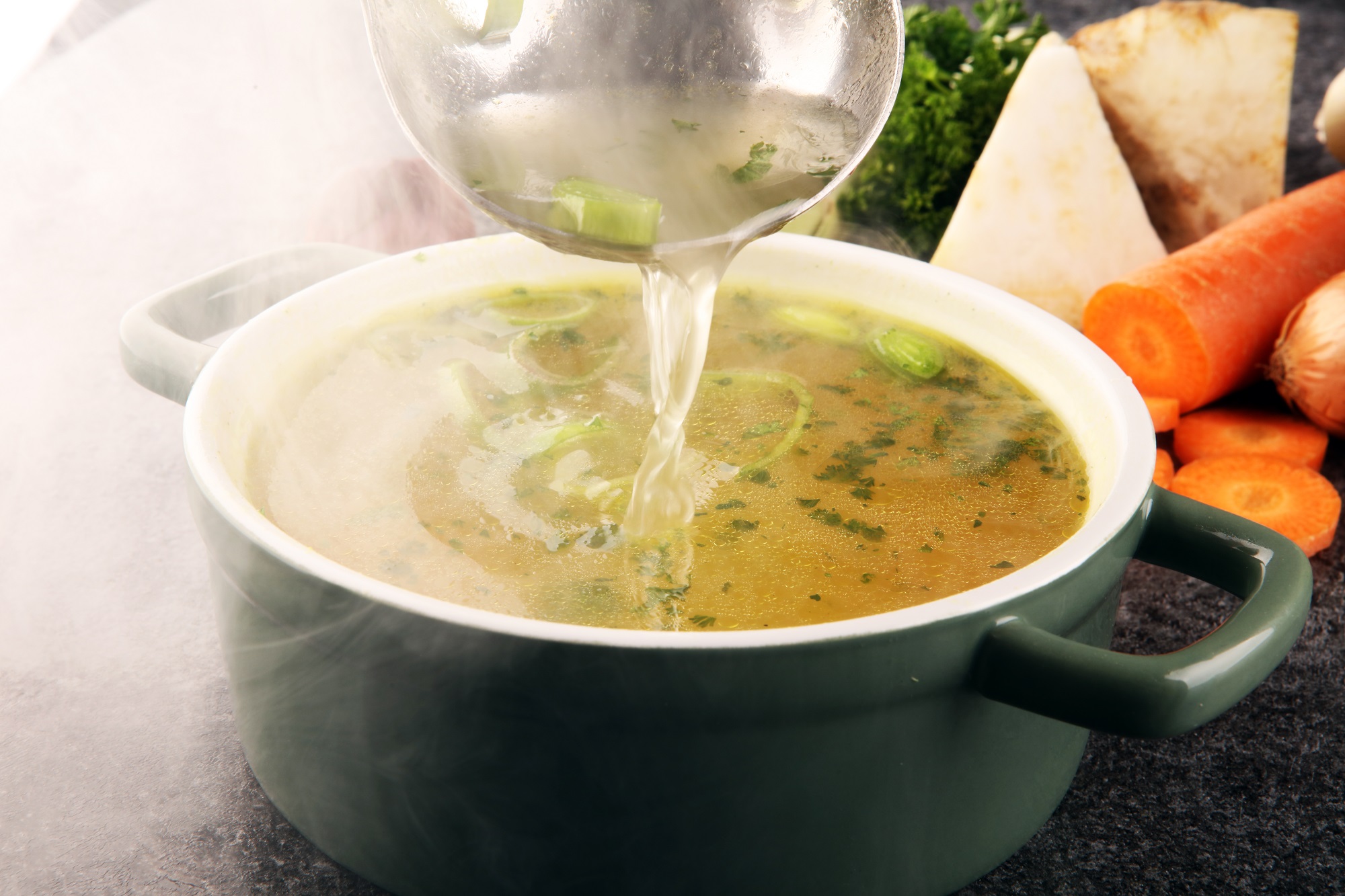 Bio Gemüsebrühe - würze deine Suppe Bio - Beutel 30g von Tasty Pott Bio Gemüsebrühe - würze deine Suppe Bio - Beutel 30g von Tasty Pott
