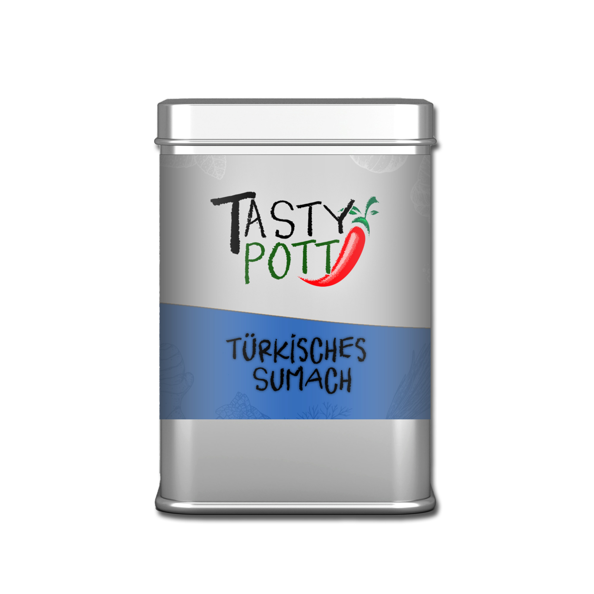 Tasty Pott Türkisches Sumach Pulver 70g Dose Tasty Pott Türkisches Sumach Pulver 70g Dose