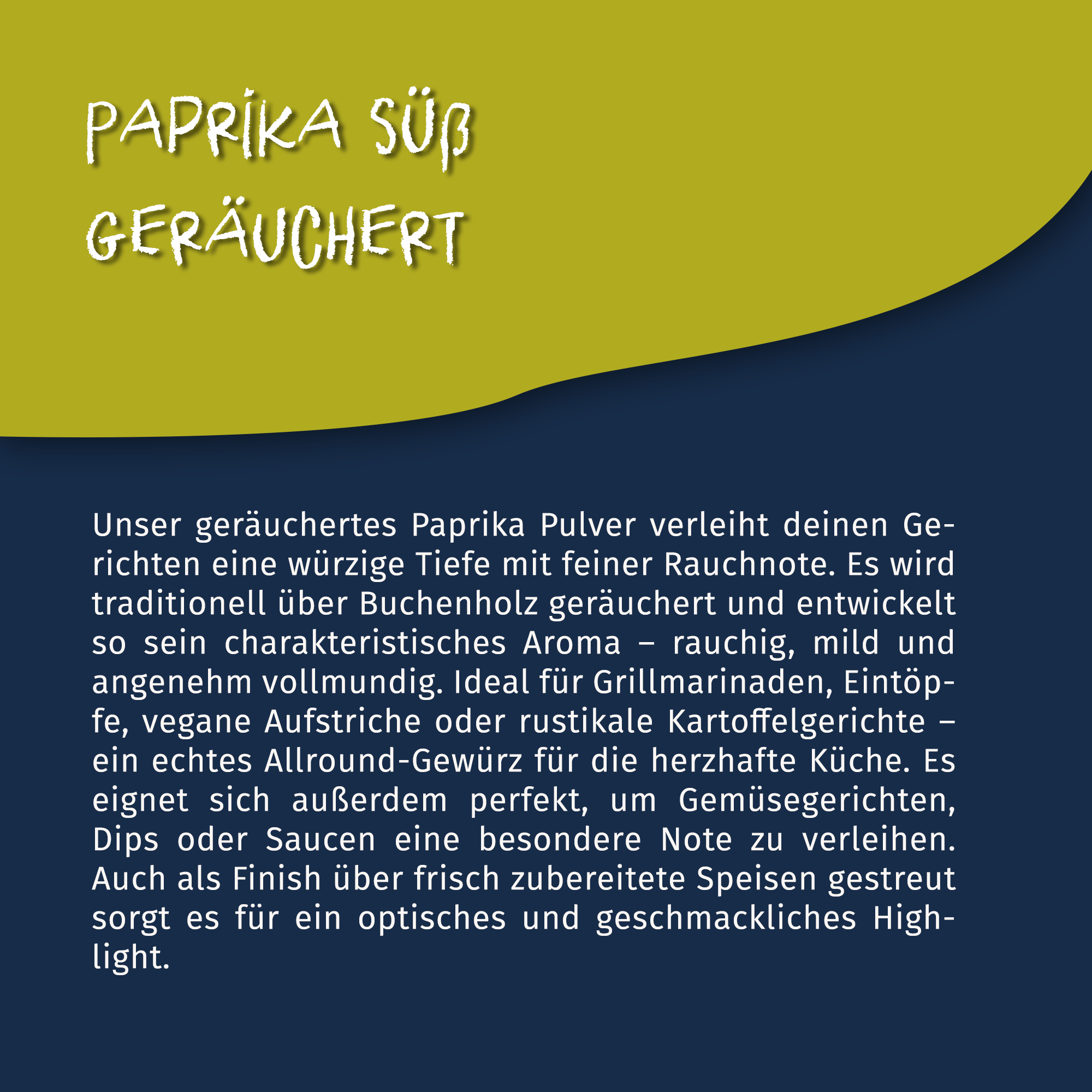 Paprika Pulver geräuchert - geräuchertes Paprikapulver - 250g von Tasty Pott