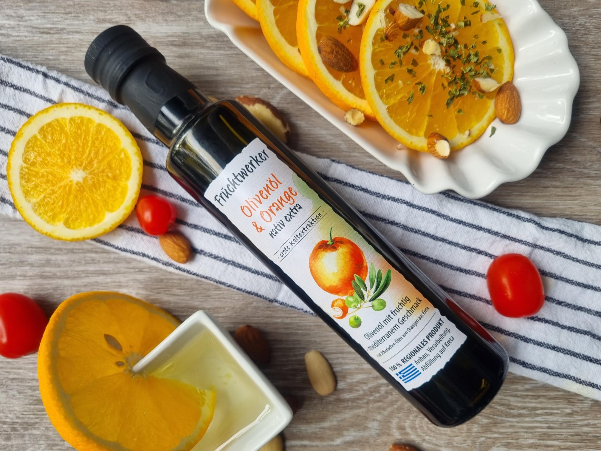 Fruchtwerker Olivenöl + Orange 250ml