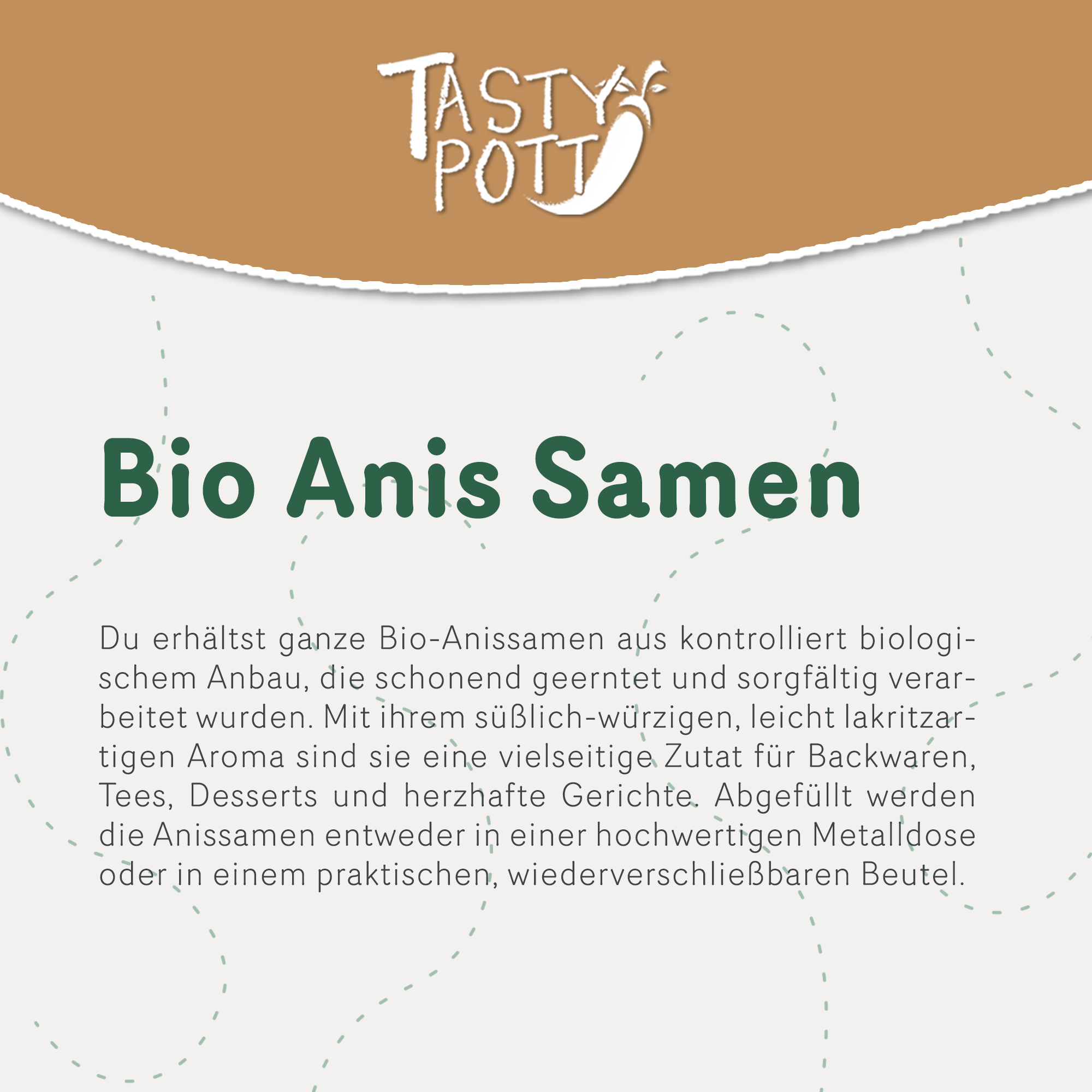 Bio Anis Samen ganz 