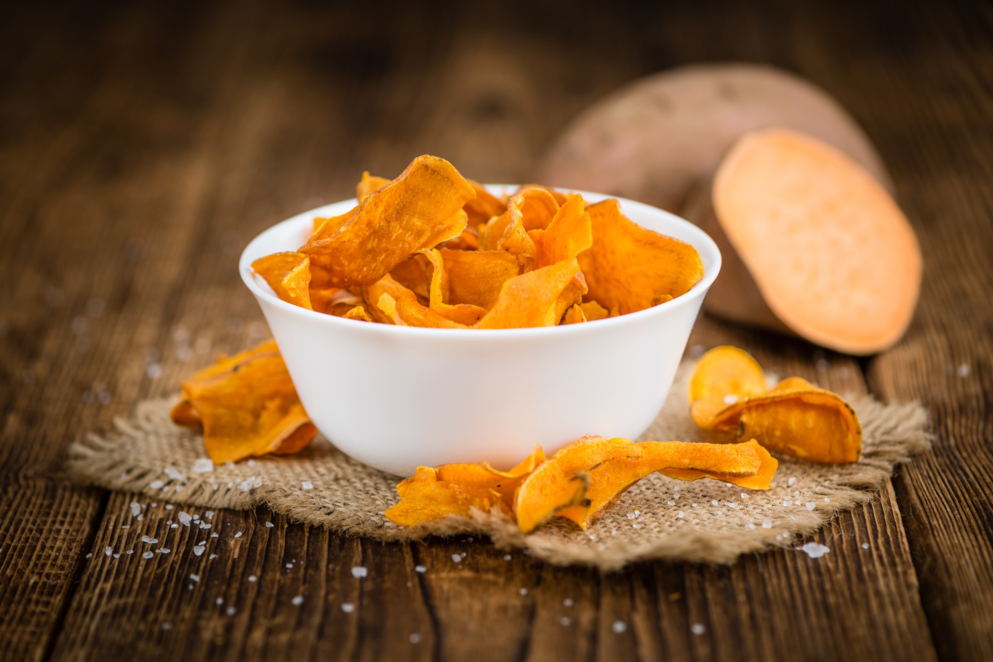 Tasty Pott Bio Süßkartoffel Chips 200g Beutel