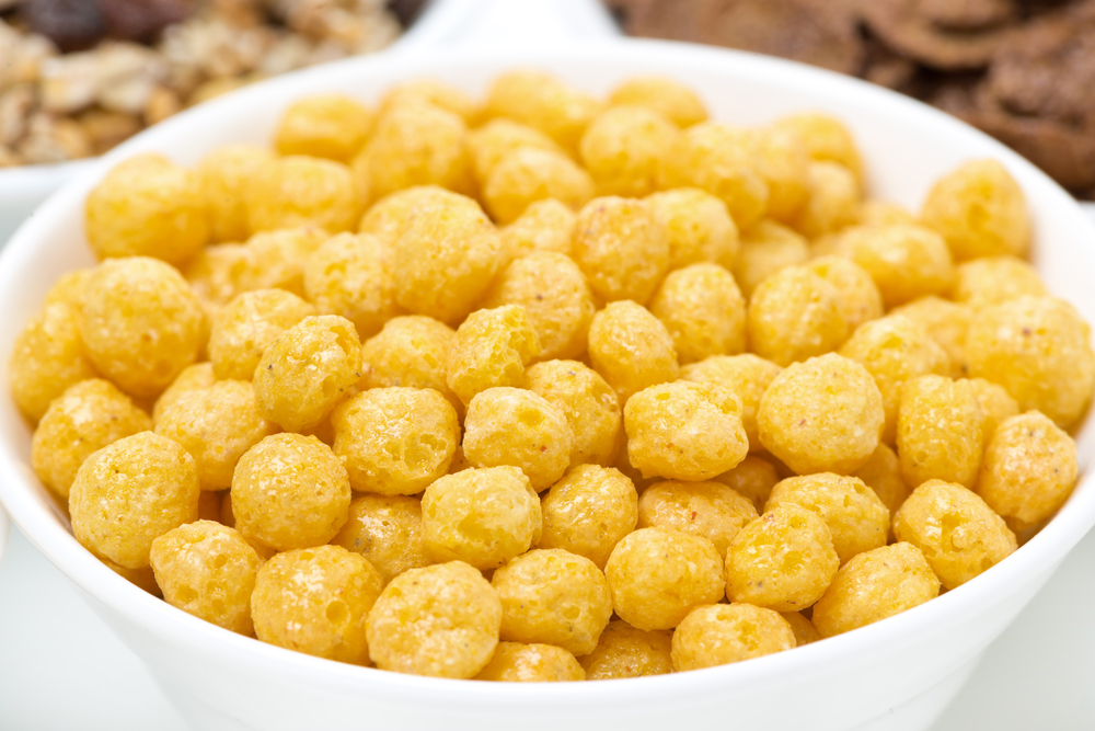 Erbsenprotein Crispies  57% Eiweiß 1kg Beutel von Tasty Pott