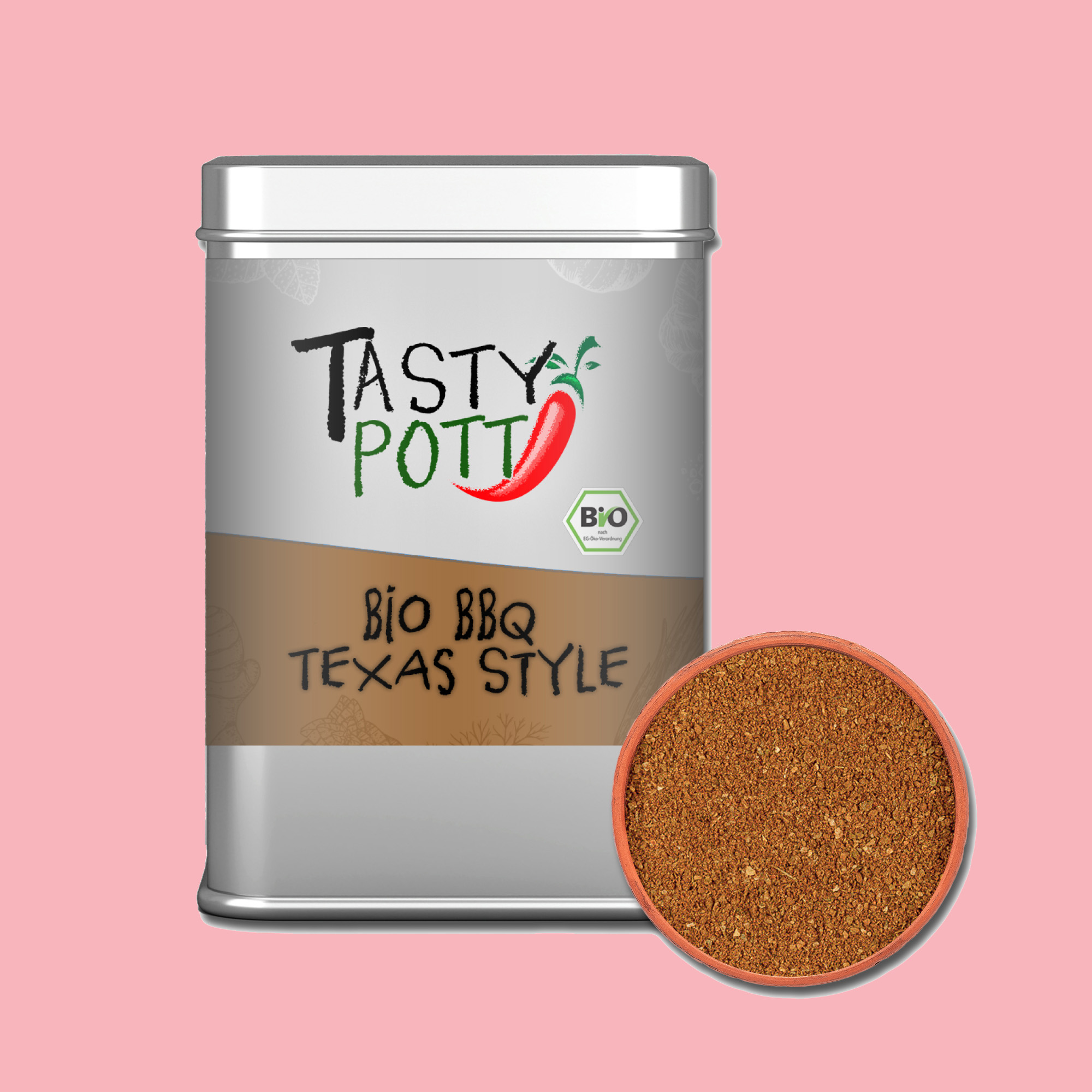 Texas BBQ Gewürz - Grillgewürz Texas Style | 100g Tasty Pott Texas BBQ Gewürz - Grillgewürz Texas Style | 100g Tasty Pott