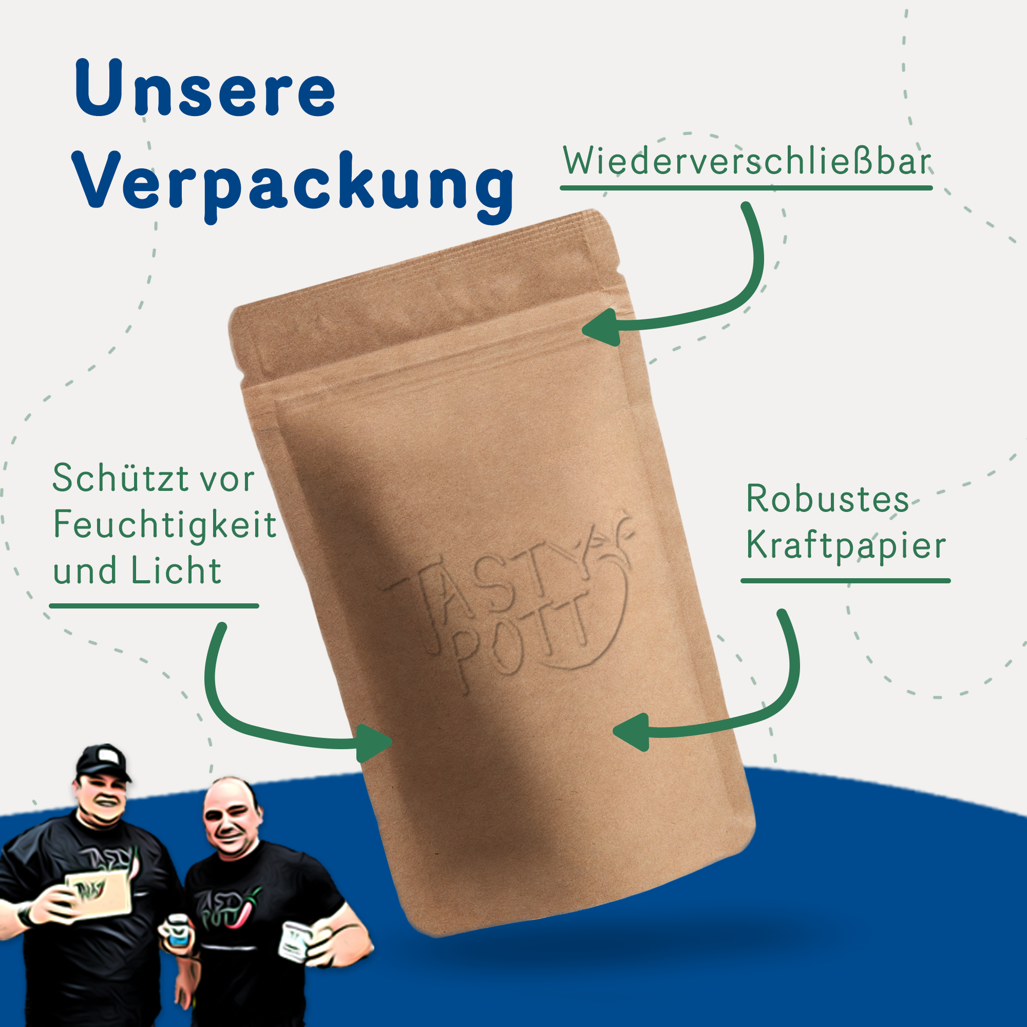 Fruchtige Paprika Creme 4% Säure - 100 ml Glasflasch von Tasty Pott