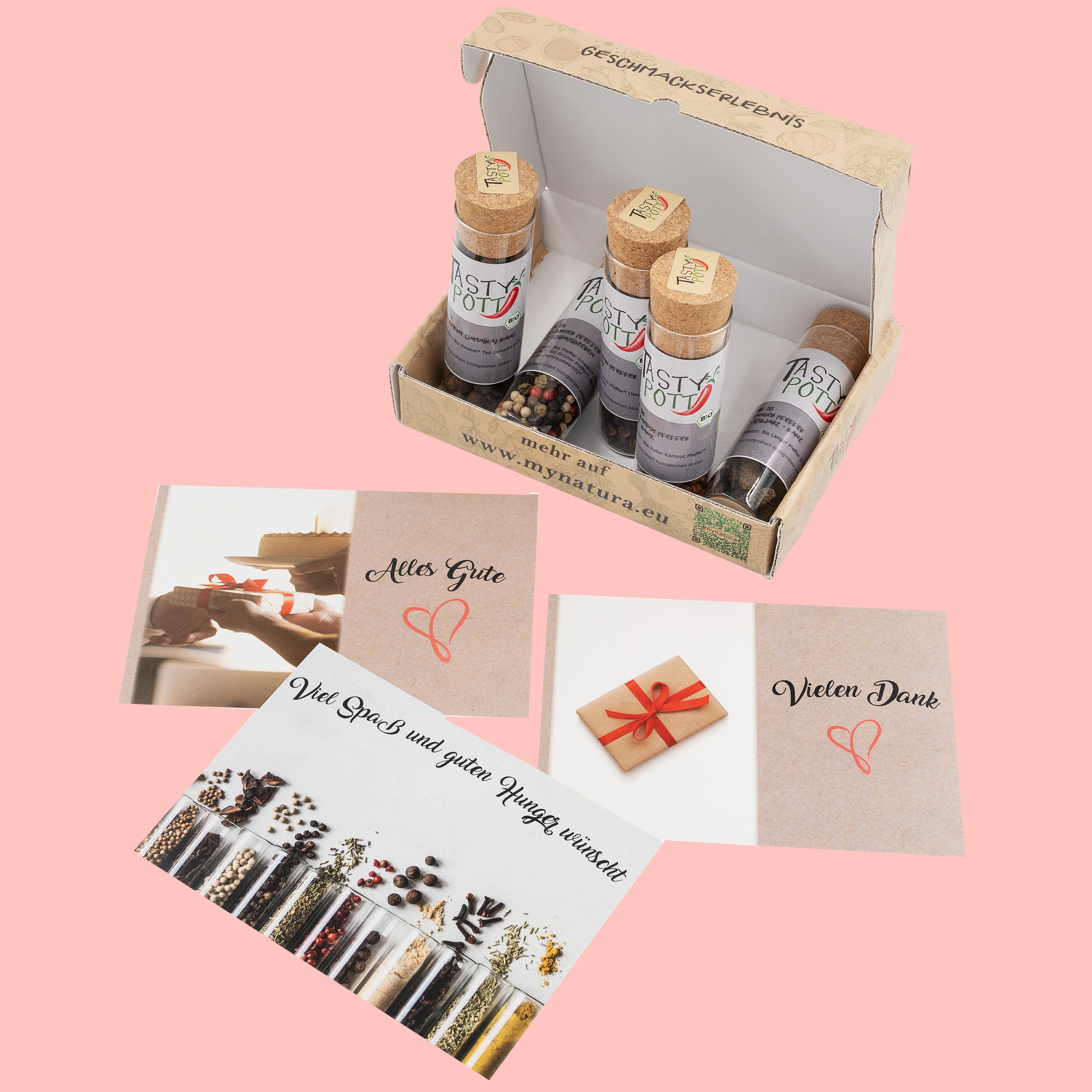 Gewürzbox Dank-Box - viele verschiedene Variationen | Tasty Pott  