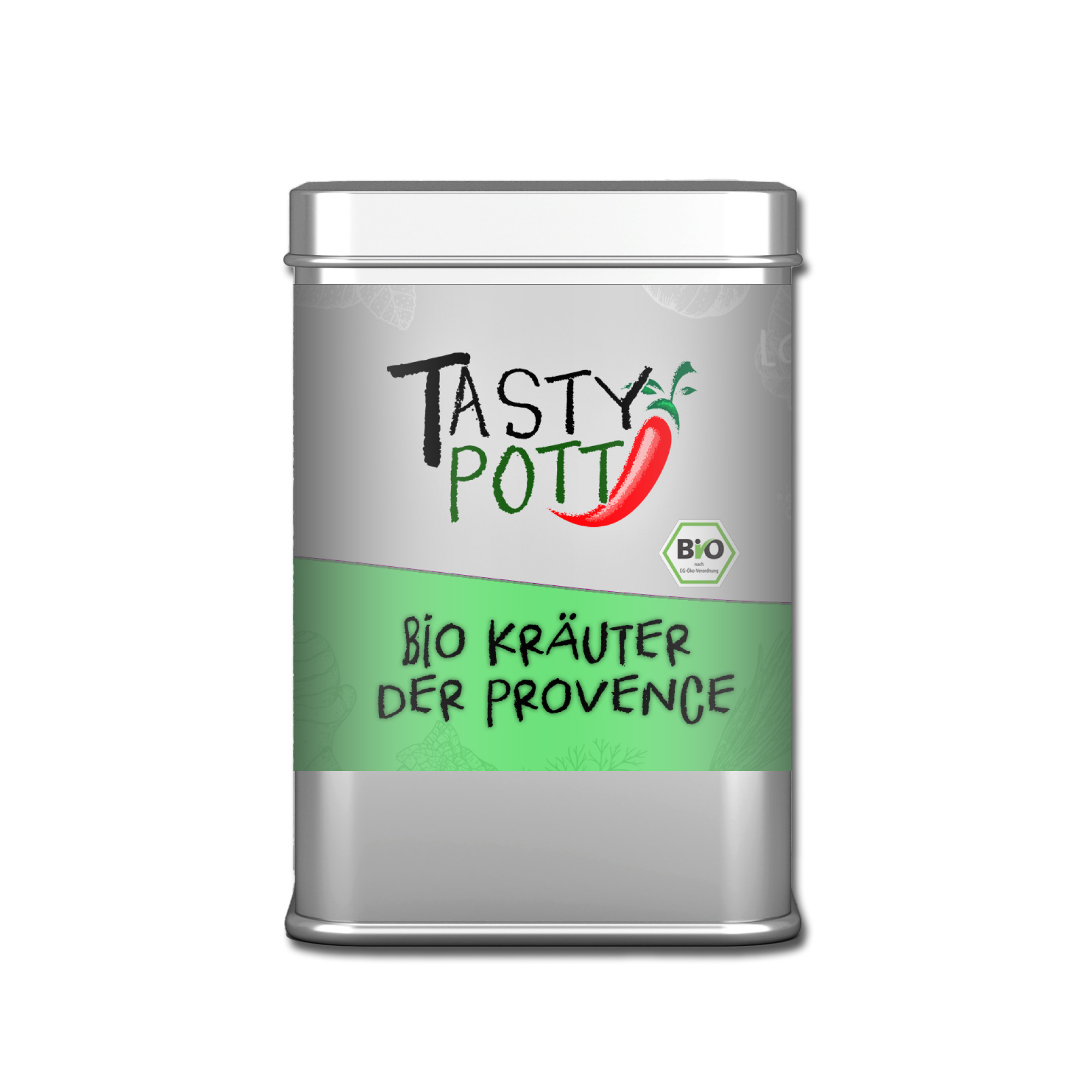 Tasty Pott Bio Kräuter der Provence 55g Dose