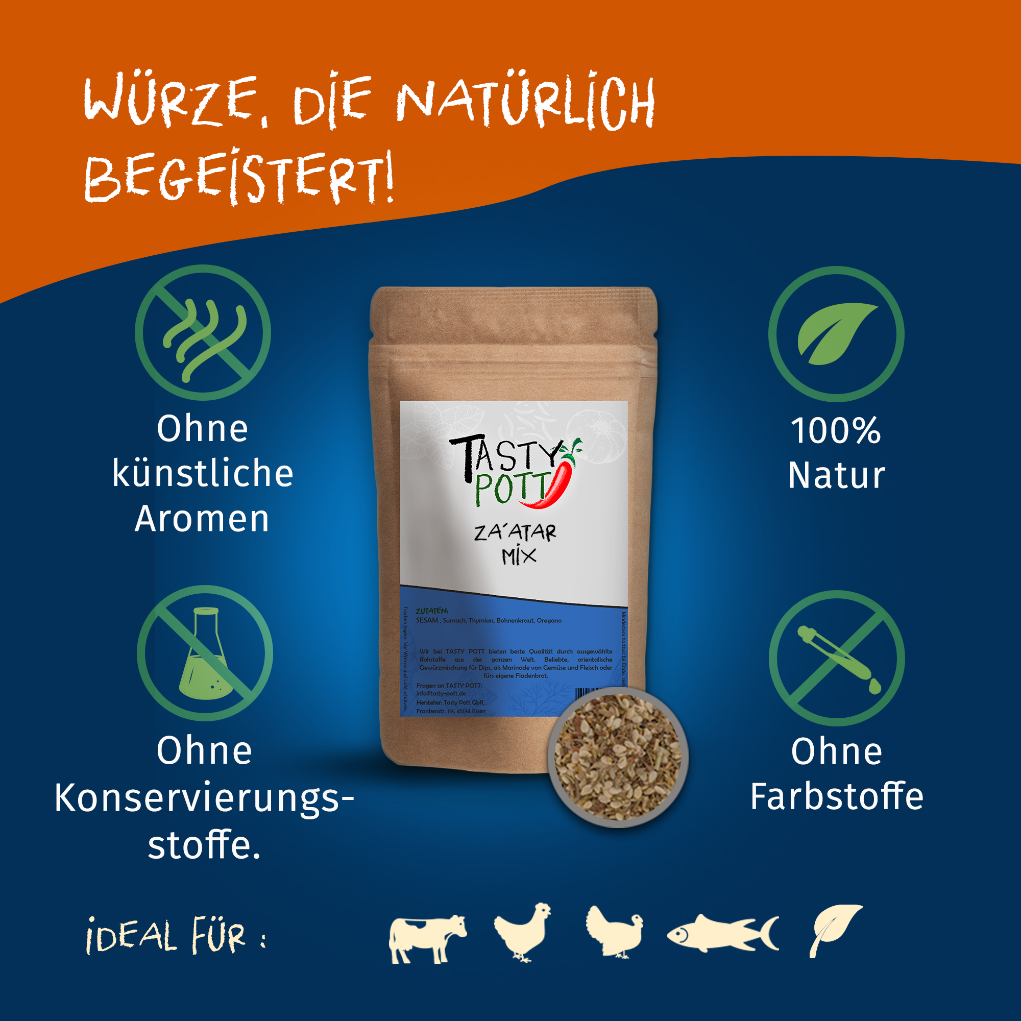 Za´atar Gewürzmischung