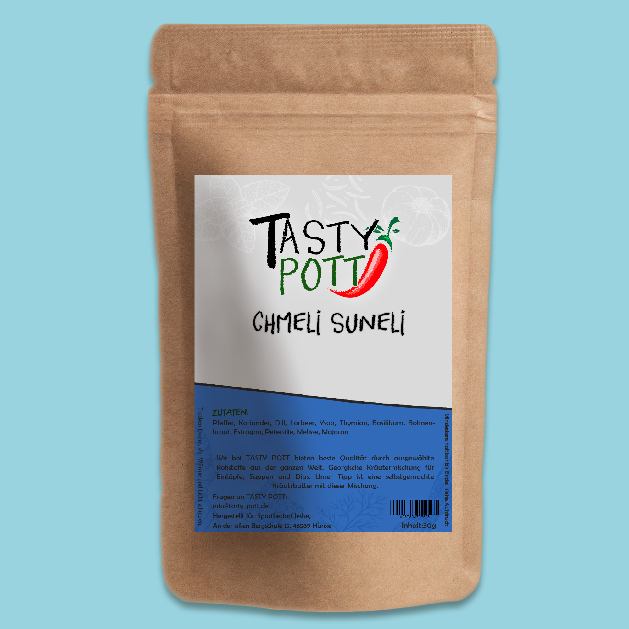 Tasty Pott Chmeli Suneli Beutel Tasty Pott Chmeli Suneli Beutel