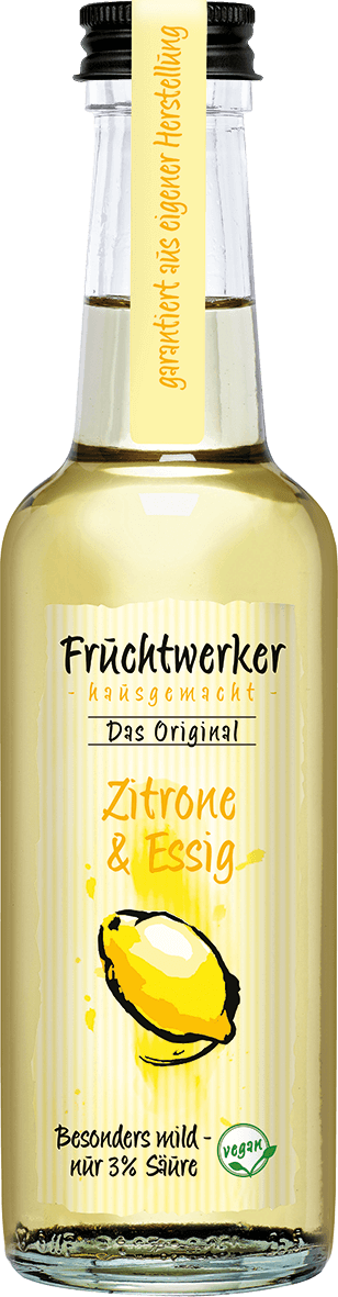 Fruchtwerker Zitrone & Essig 250ml Fruchtwerker Zitrone & Essig 250ml