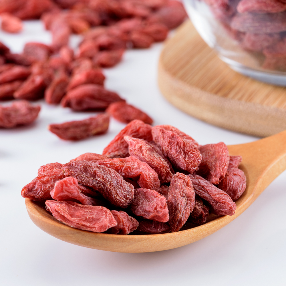 Goji Beeren in Bio Qualität - Goji-Beeren getrocknet - Superfood - 1kg von Tasty Pott Goji Beeren in Bio Qualität - Goji-Beeren getrocknet - Superfood - 1kg von Tasty Pott