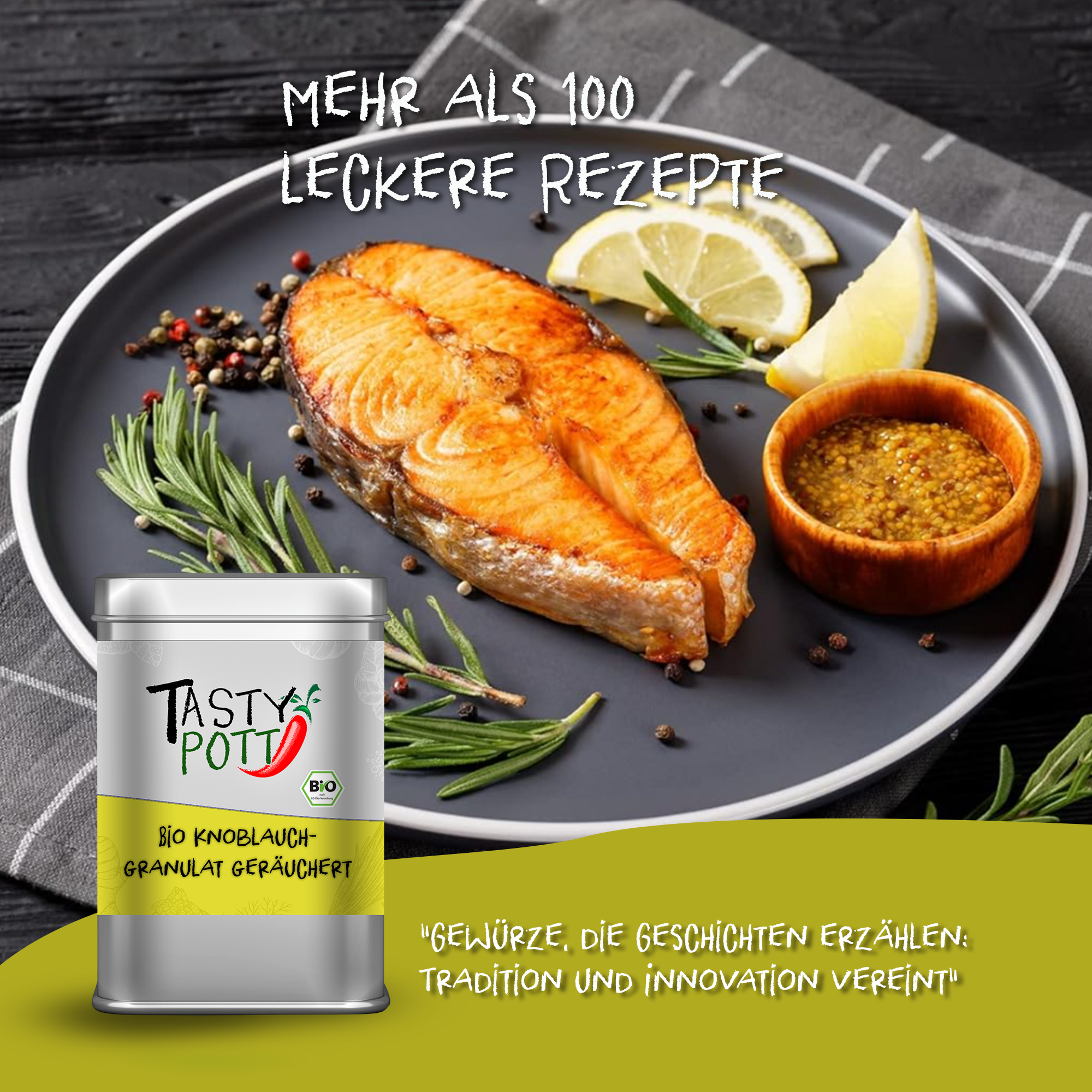 Tasty Pott Bio Knoblauchgranulat Nachfüllbeutel 30g Tasty Pott Bio Knoblauchgranulat Nachfüllbeutel 30g