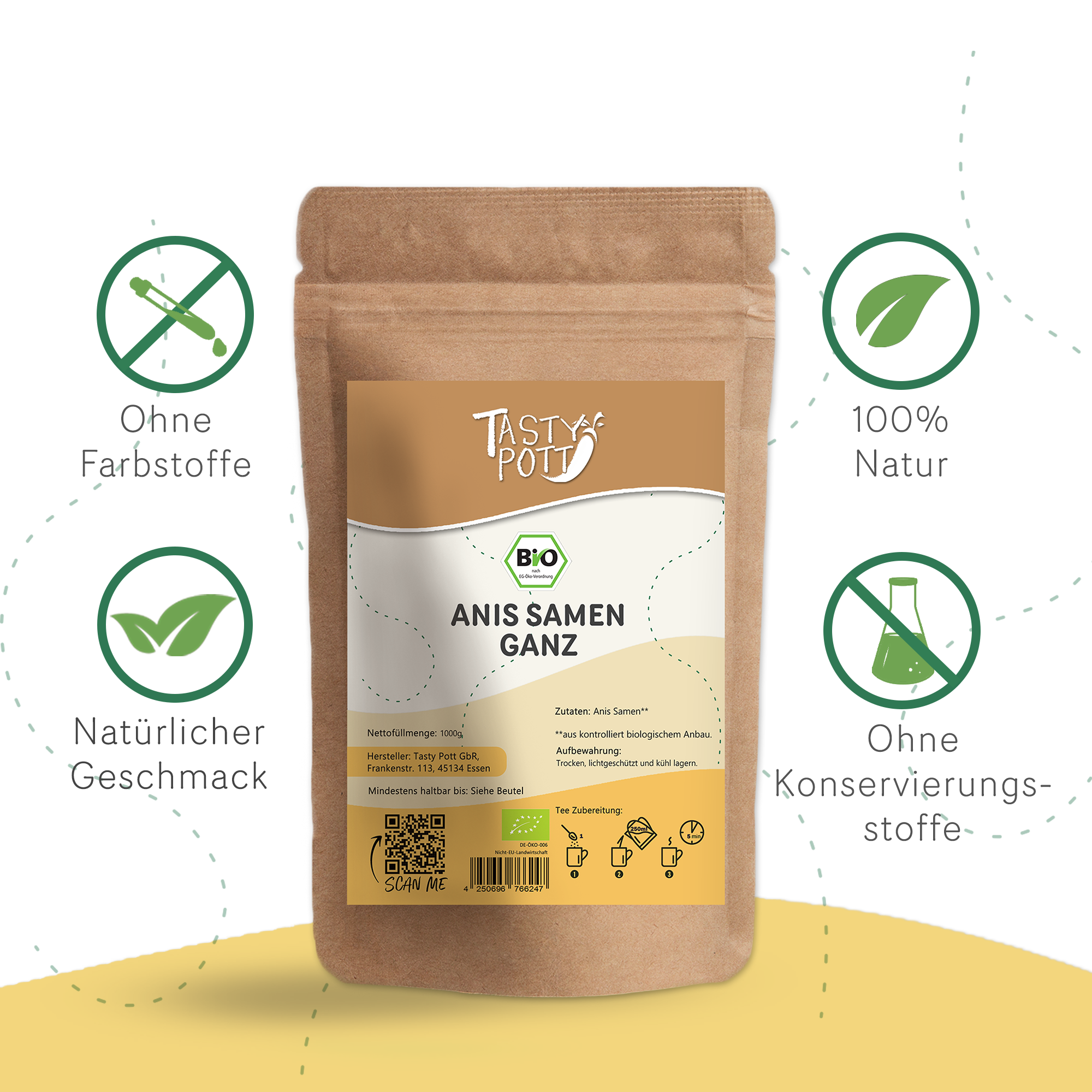 Bio Anis Samen ganz 