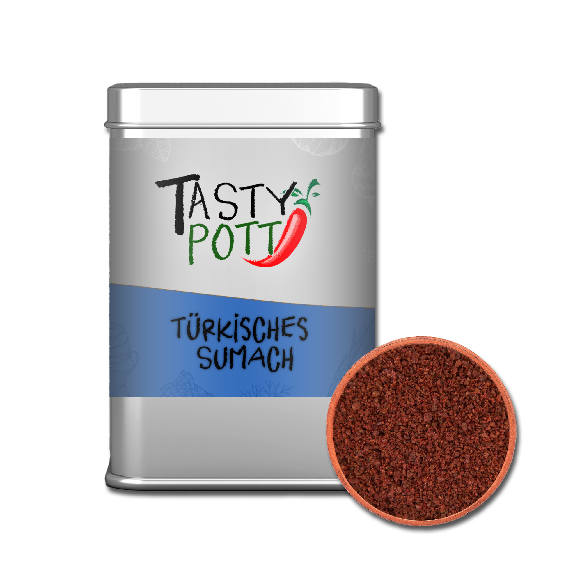 Tasty Pott Türkisches Sumach Pulver 70g Dose