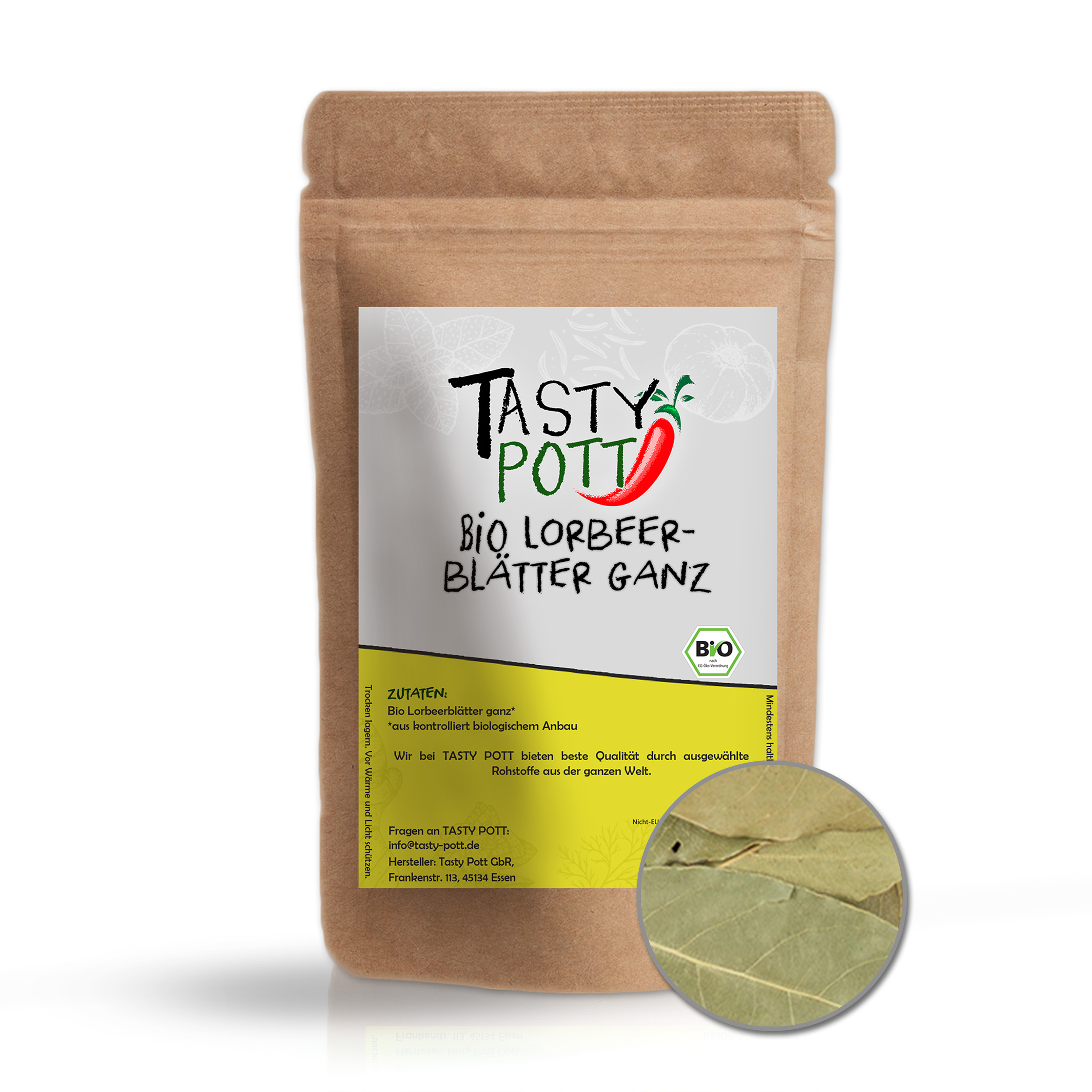 Bio Lorbeerblätter ganz
