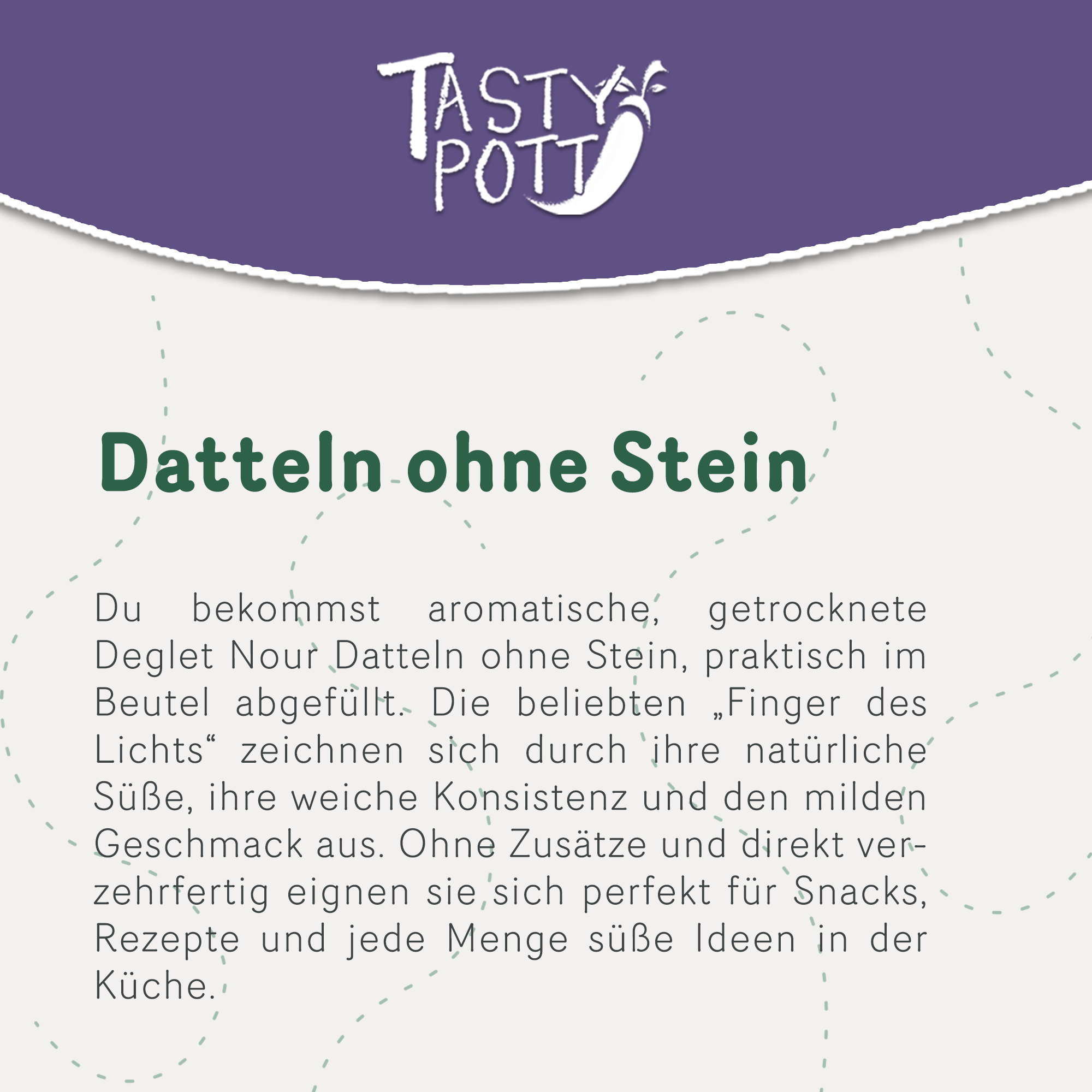 Deglet Nour Datteln getrocknet & entsteint 1kg