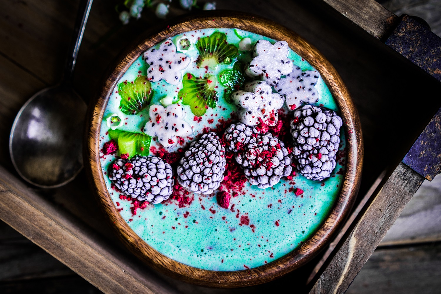 Blue Spirulina Pulver - 30g Beutel - Blaues Spirulina von Tasty Pott Blue Spirulina Pulver - 30g Beutel - Blaues Spirulina von Tasty Pott