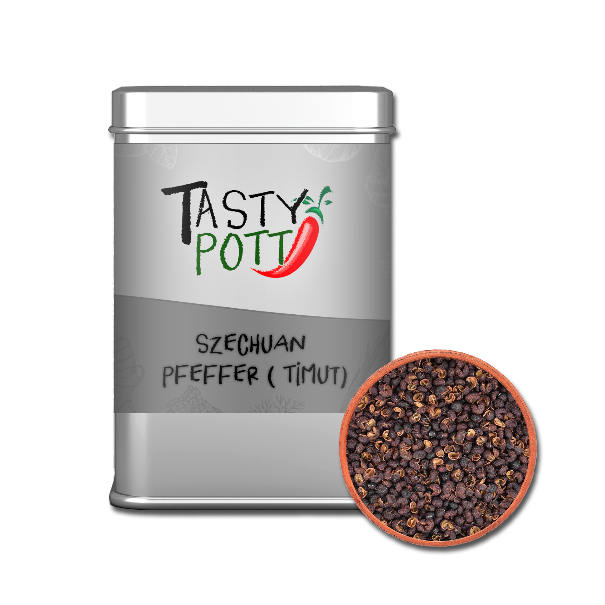 Tasty Pott Szechuan (Timut) Pfeffer ganz 50g Tasty Pott Szechuan (Timut) Pfeffer ganz 50g