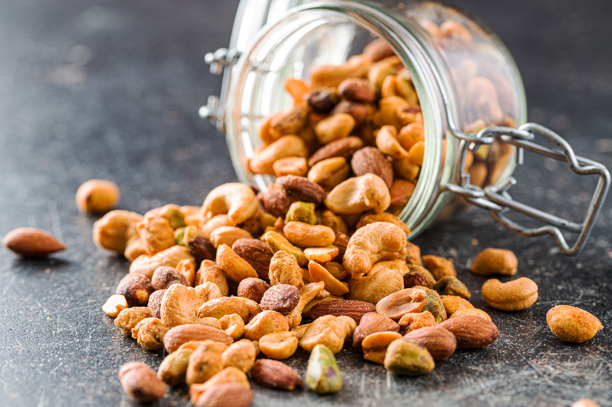 Cashewkerne Chili - geröstet & gesalzen 500g Beutel Tasty Pott