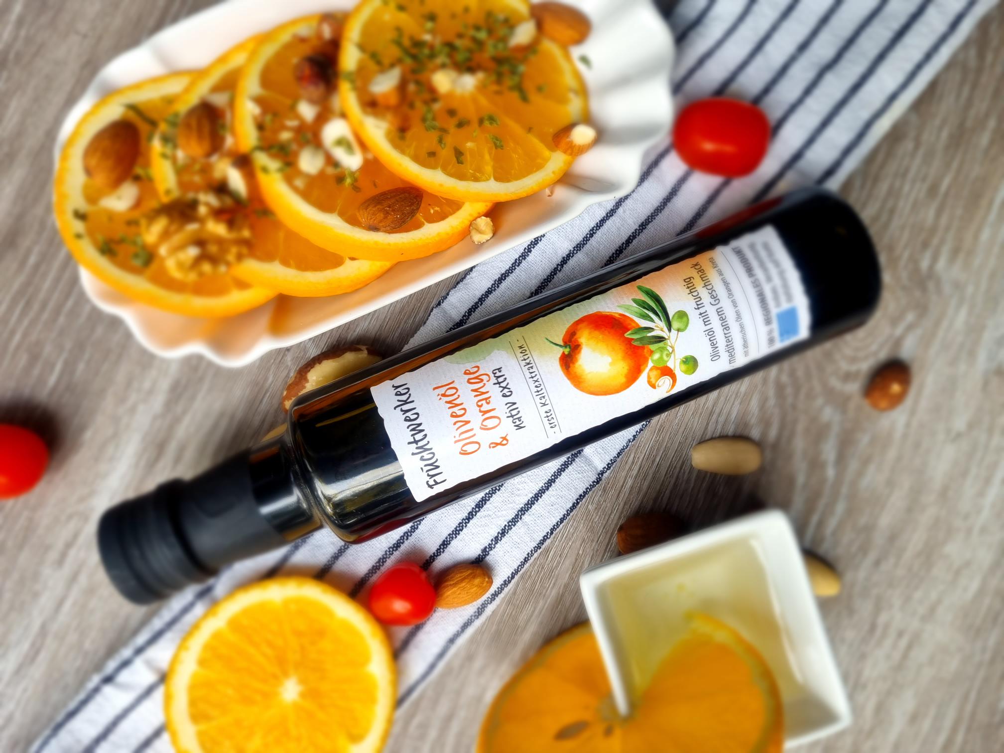 Fruchtwerker Olivenöl + Orange 250ml