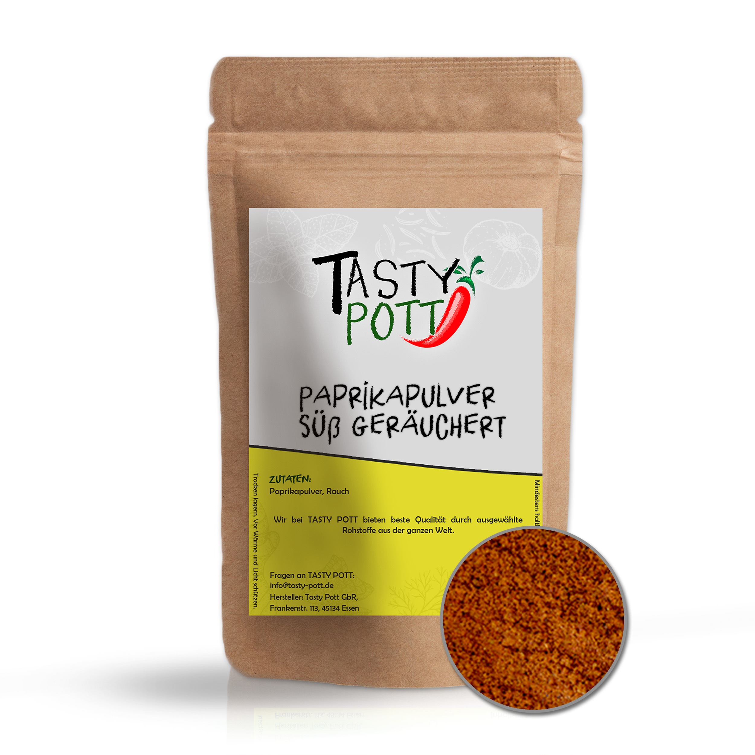 Paprika Pulver geräuchert 250g 
