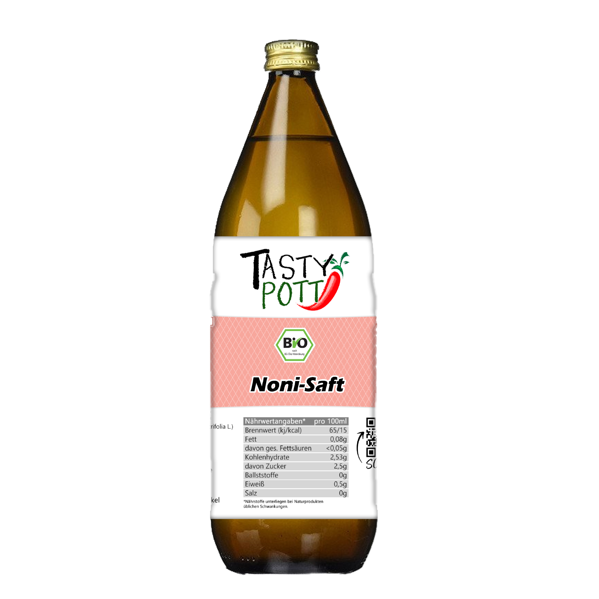 Bio Nonisaft: Saft der Stachelannone - Noni Saft | 1L Flasche Tasty Pott  Bio Nonisaft: Saft der Stachelannone - Noni Saft | 1L Flasche Tasty Pott