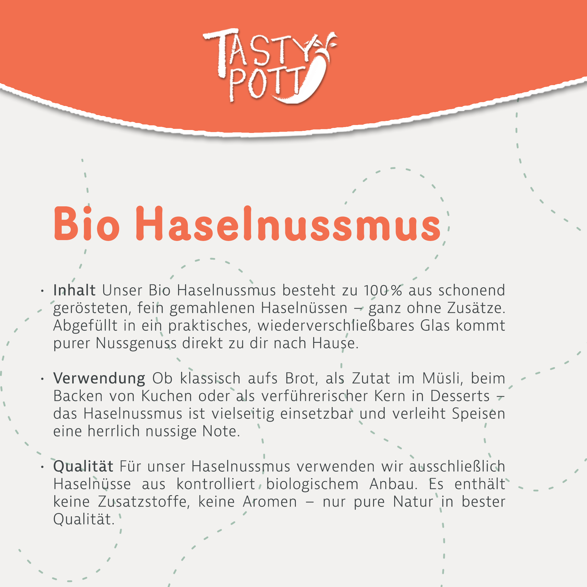 Bio Haselnussmus 500g