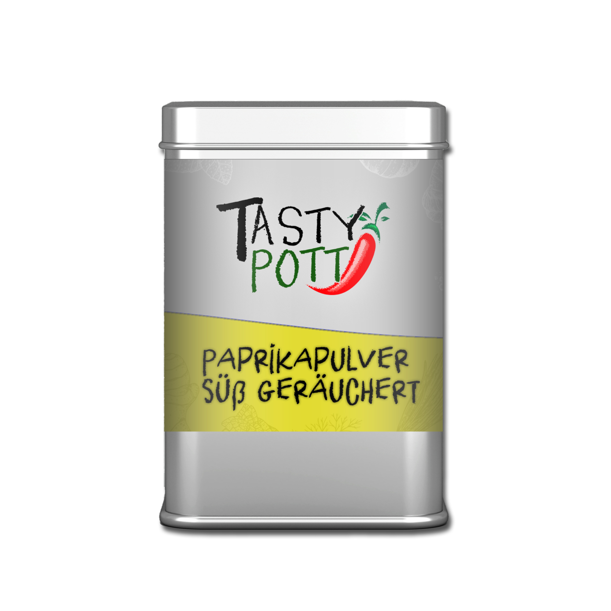 Paprika Pulver geräuchert - 100g Dose von Tasty Pott 
