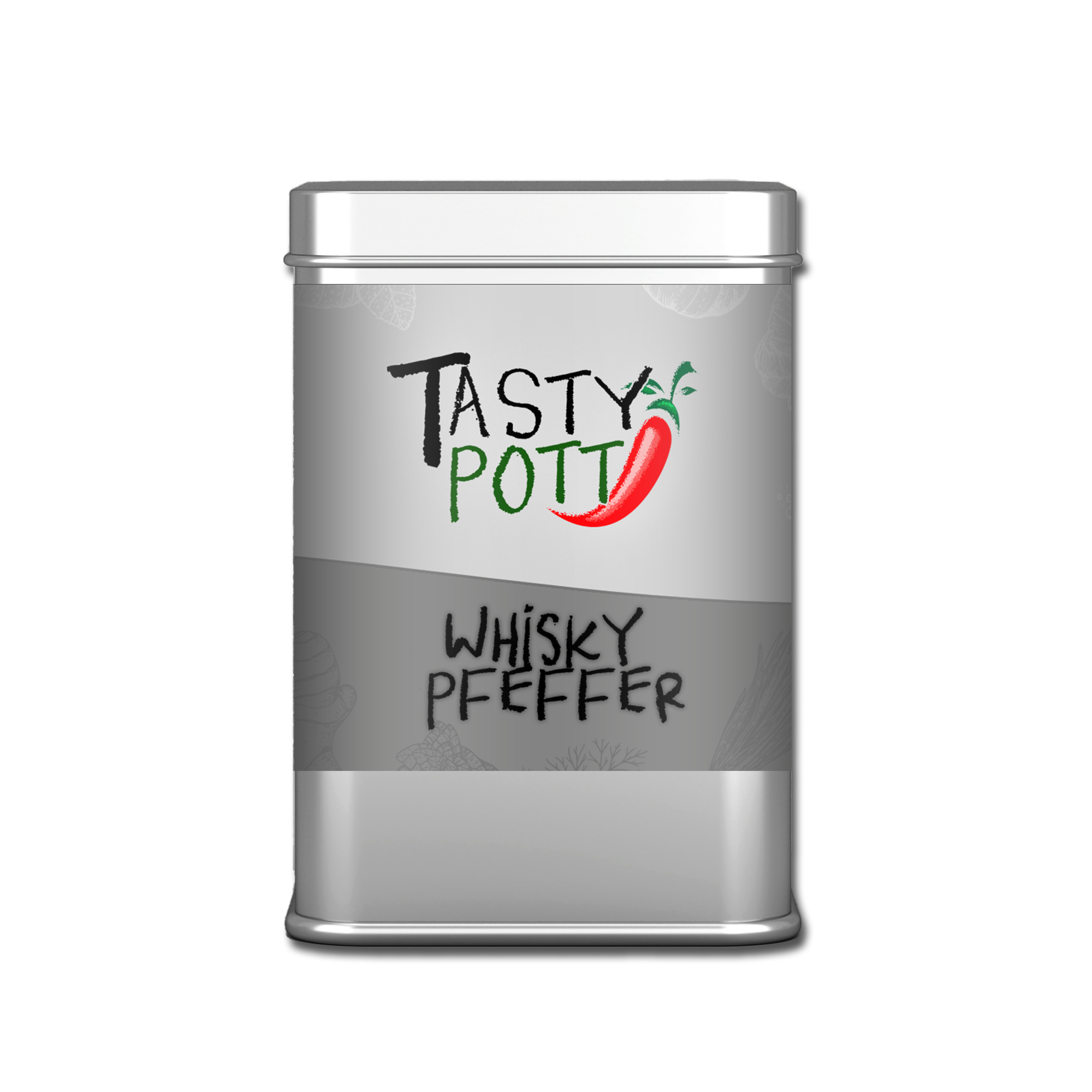 Tasty Pott Whisky Pfeffer I 50g Dose Tasty Pott Whisky Pfeffer I 50g Dose