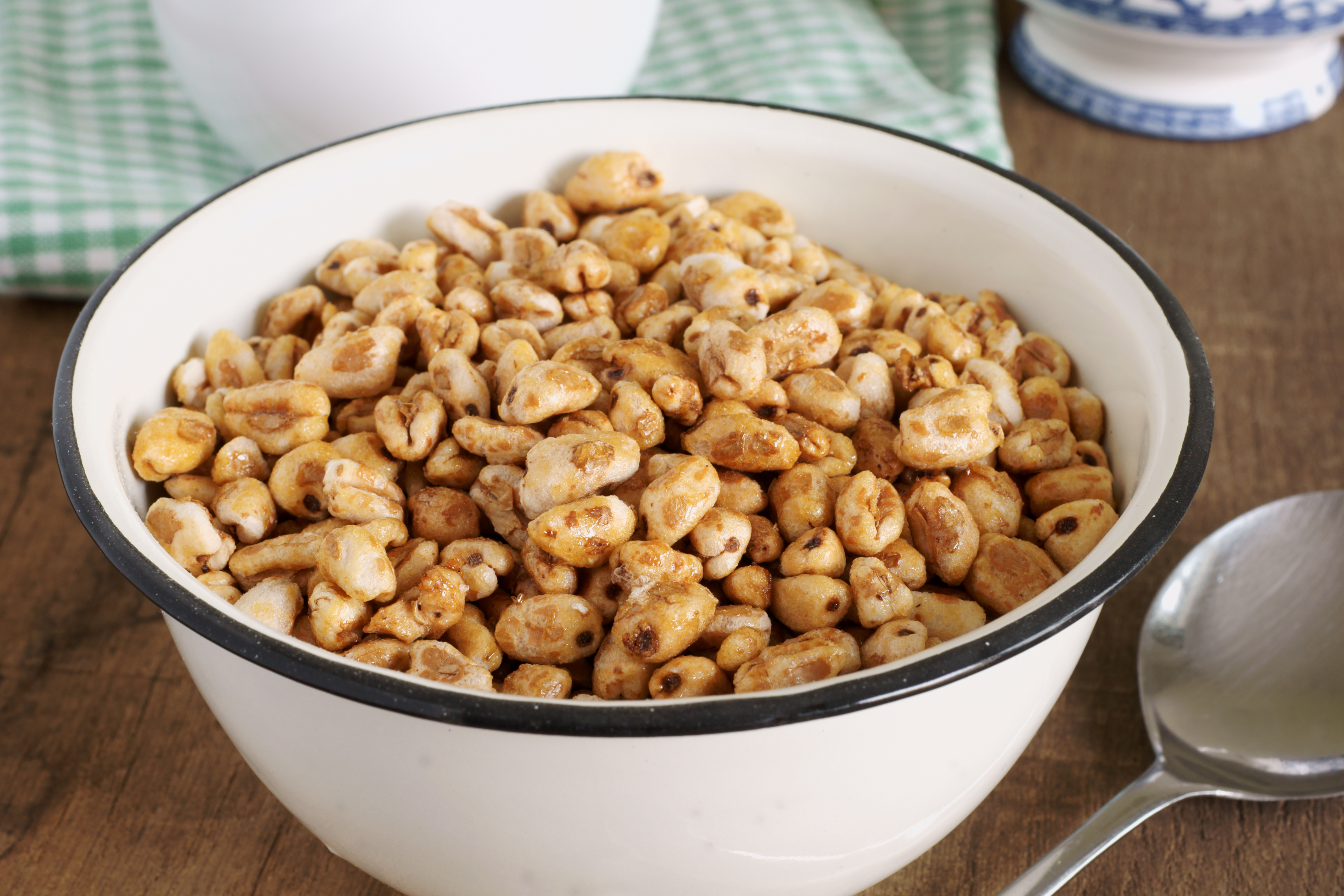 Bio Dinkel gepufft ungesüßt - Bio Qualität - 400g Beutel von Tasty Pott Bio Dinkel gepufft ungesüßt - Bio Qualität - 400g Beutel von Tasty Pott