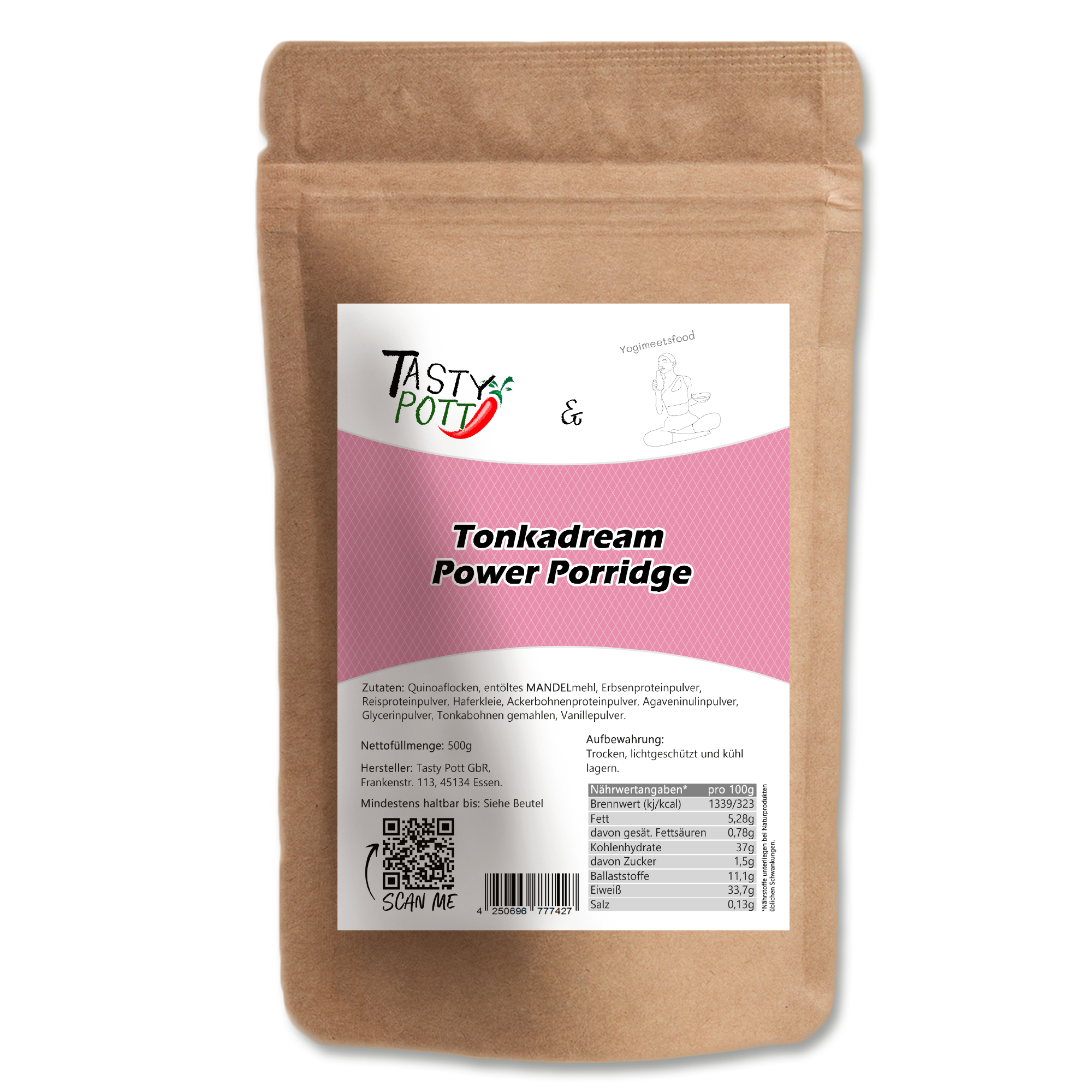 Tasty Pott Tonkadream Power Porridge Tasty Pott Tonkadream Power Porridge