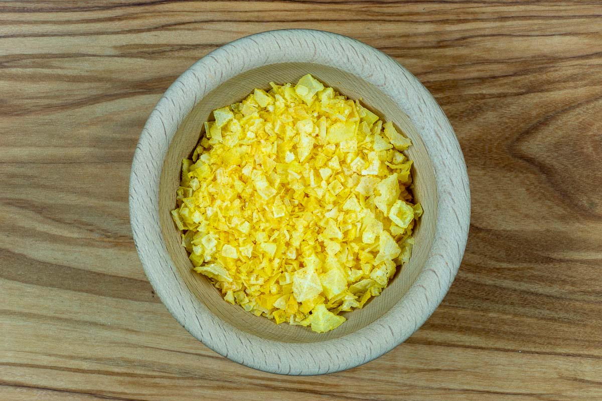 Bio Pyramidenflocken Zitrone - Pyramidensalz - 85g Dose von Tasty Pott  Bio Pyramidenflocken Zitrone - Pyramidensalz - 85g Dose von Tasty Pott
