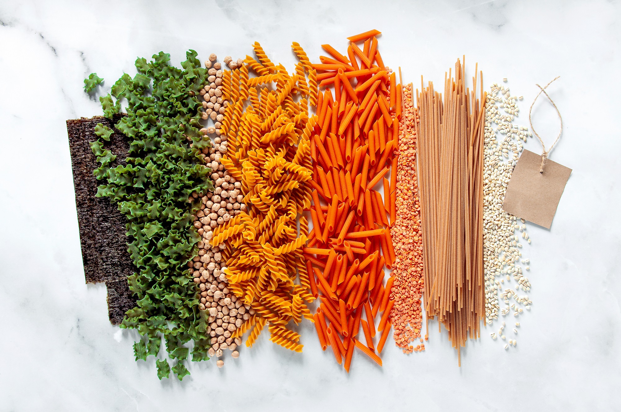Bio Kichererbsen Fusilli - 1kg Beutel von Tasty Pott
