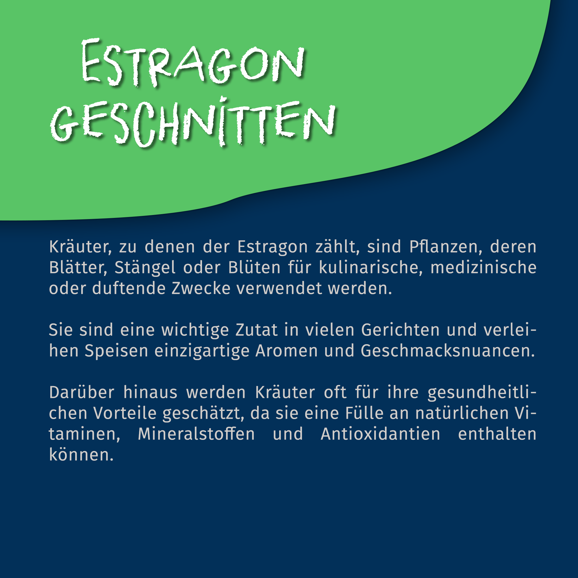 Estragon getrocknet & geschnitten 30g