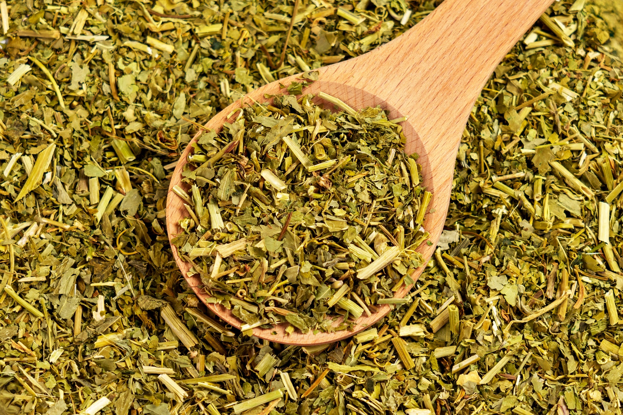 Passionsblumenkraut geschnitten