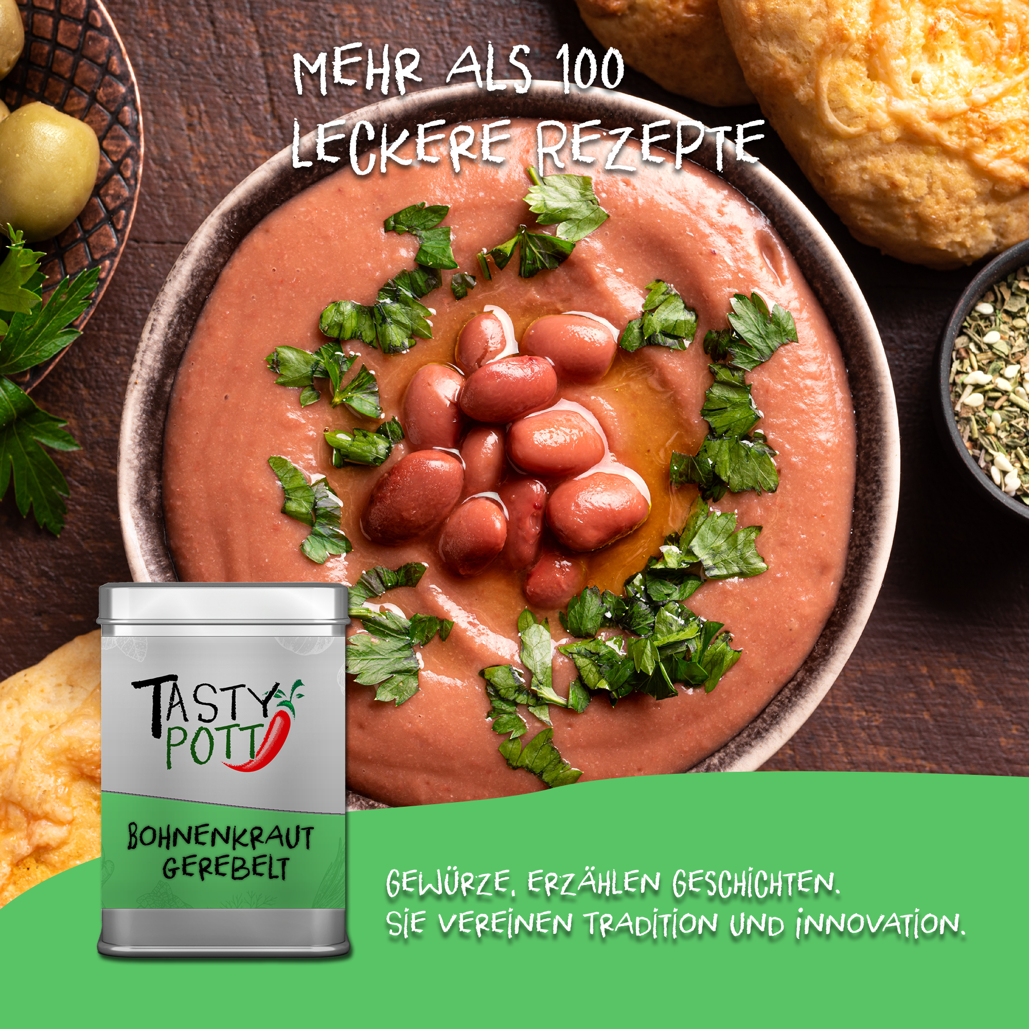 Bohnenkraut getrocknet & gerebelt 40g