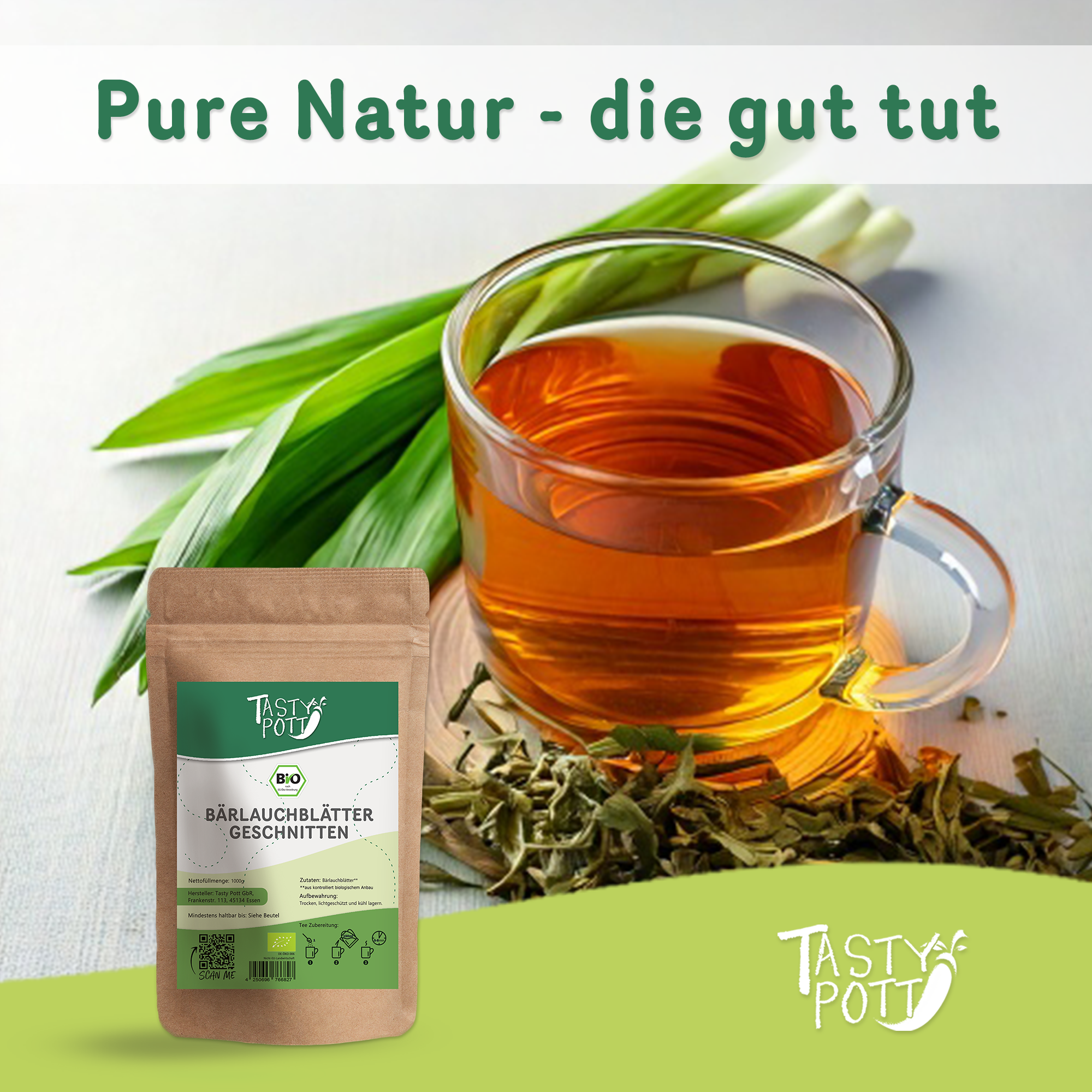 Bio Bärlauch getrocknet & geschnitten